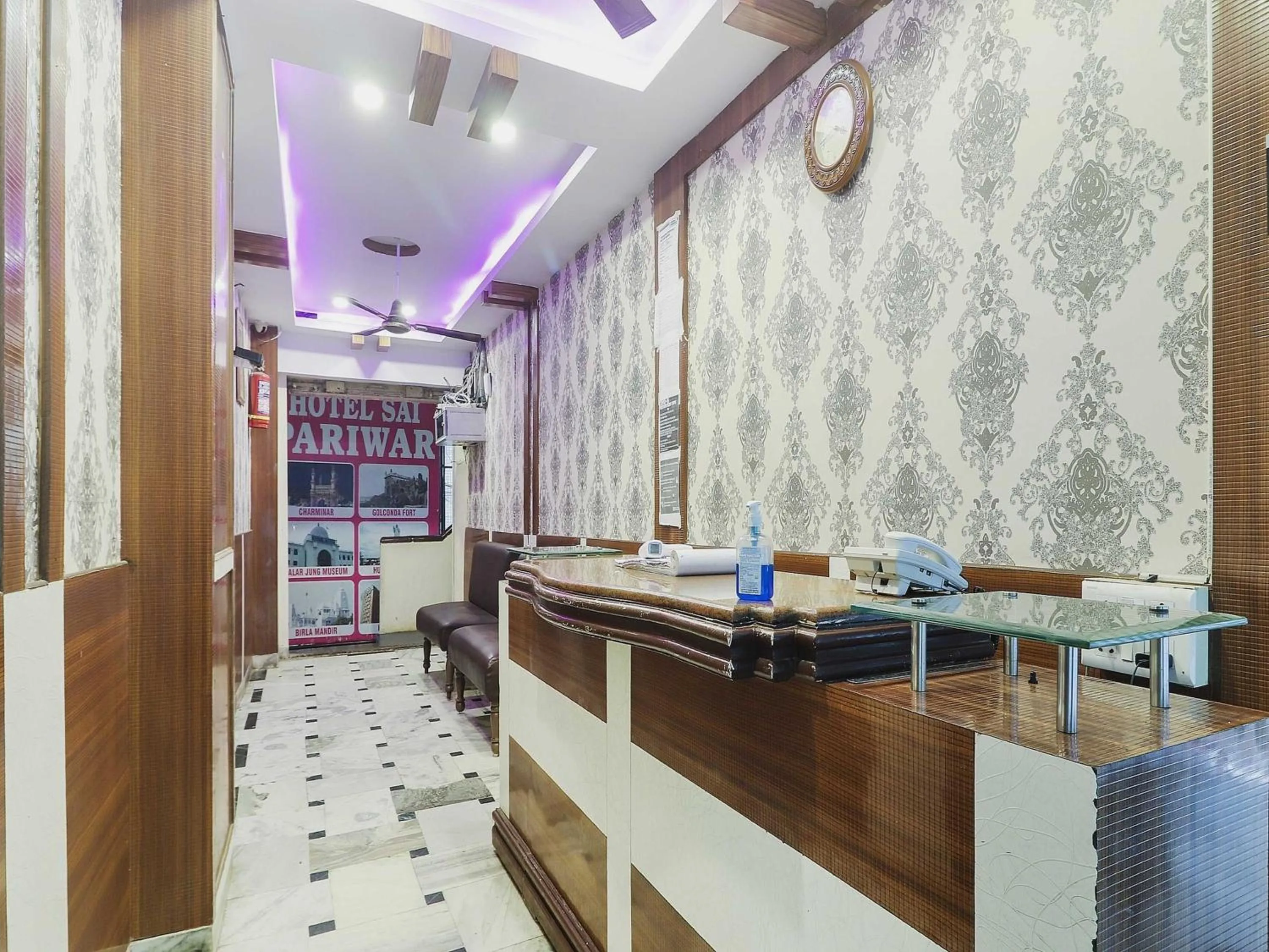 Lobby or reception in Hotel O Sai Pariwar