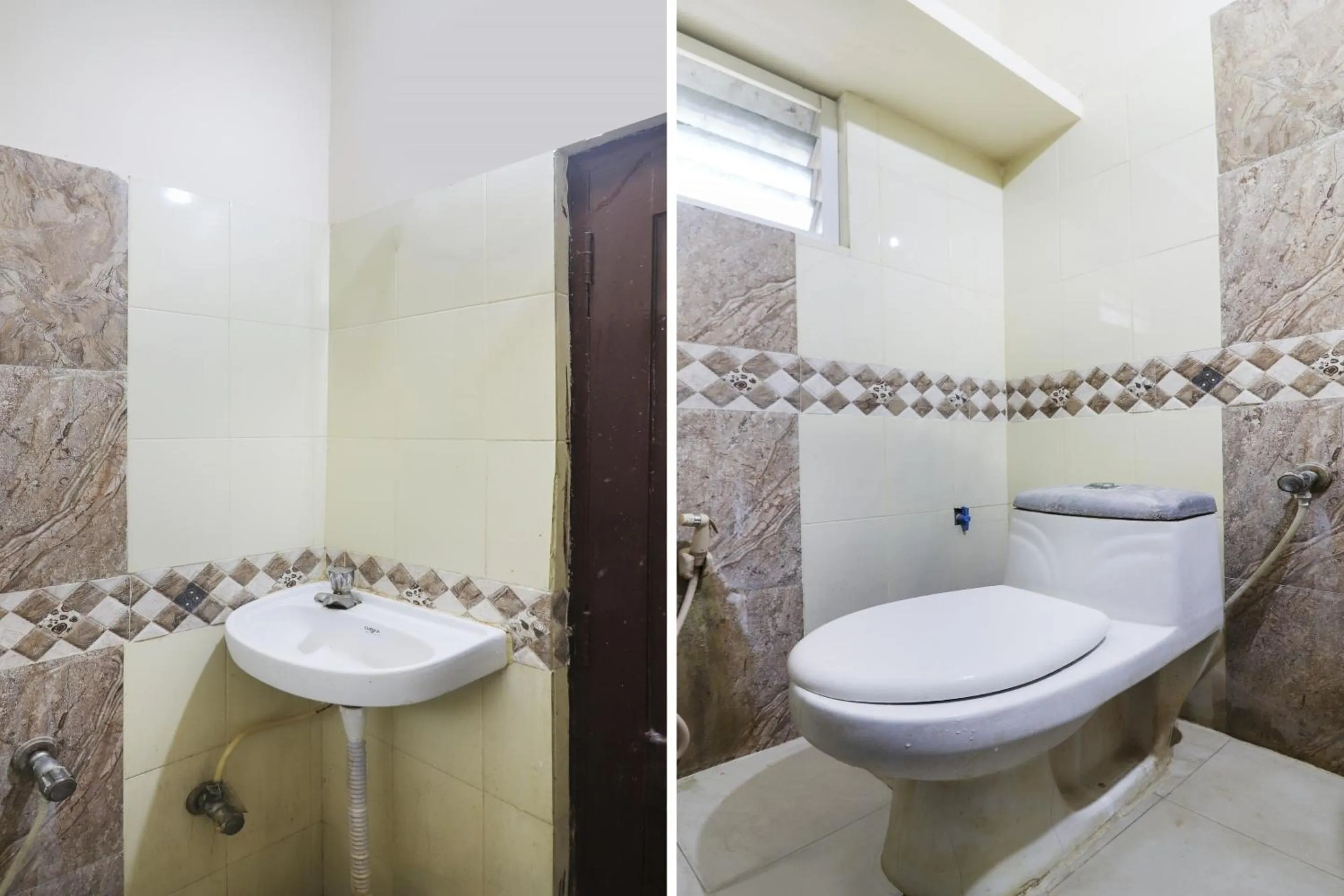 Bathroom in Hotel O Sai Pariwar