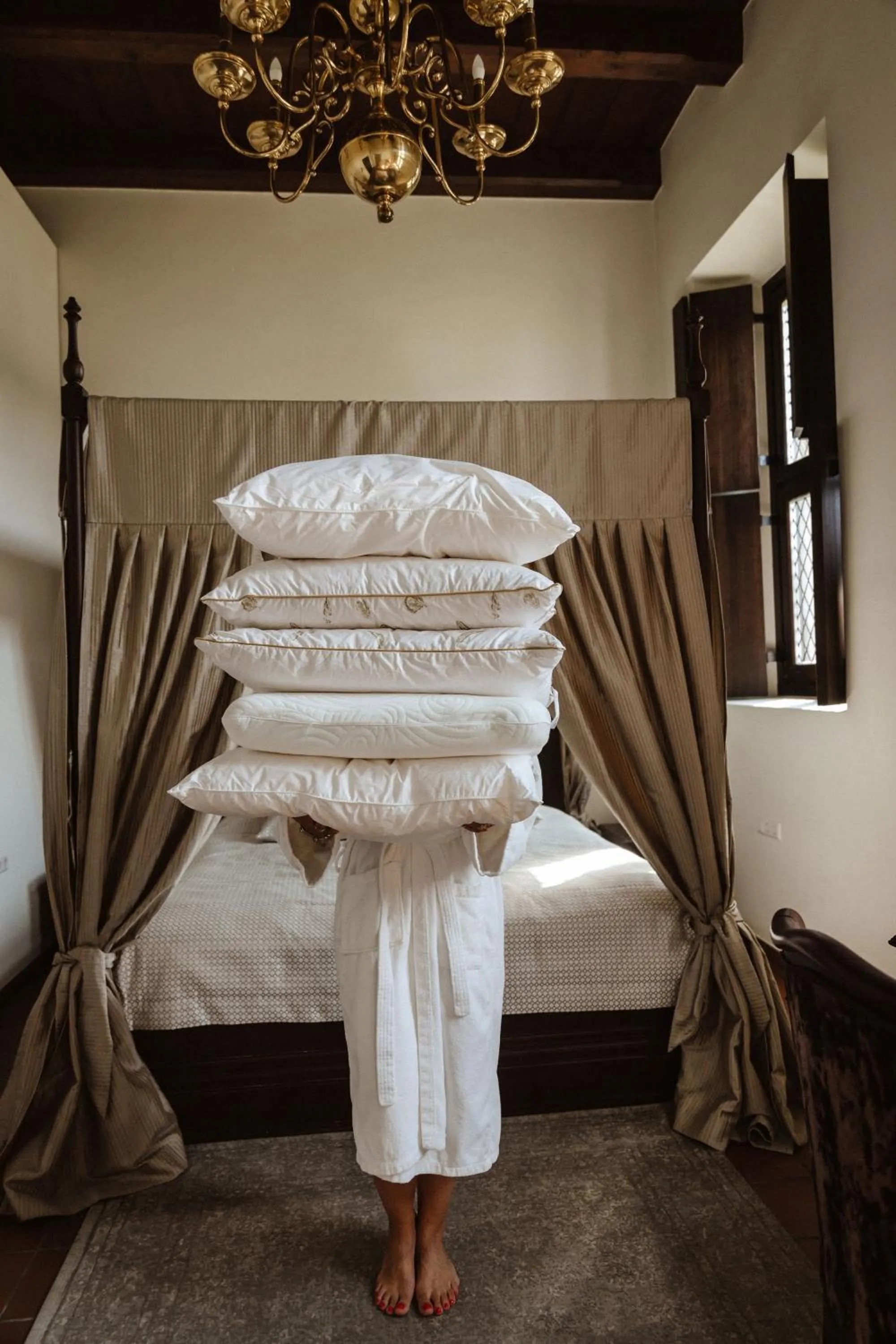 Bed in Monte Pacis Hotel In Pažaislis