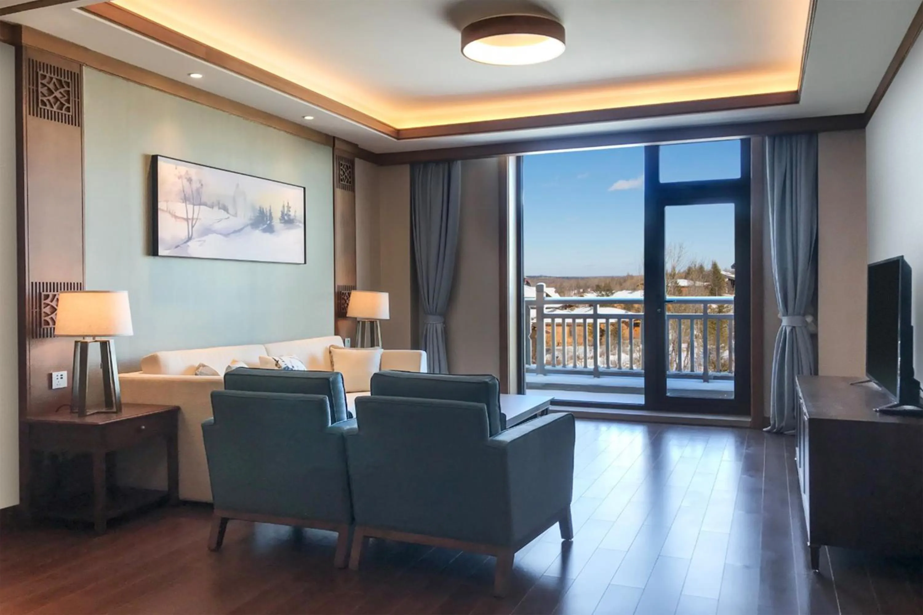 Natural landscape in Swissôtel Resort Changbaishan