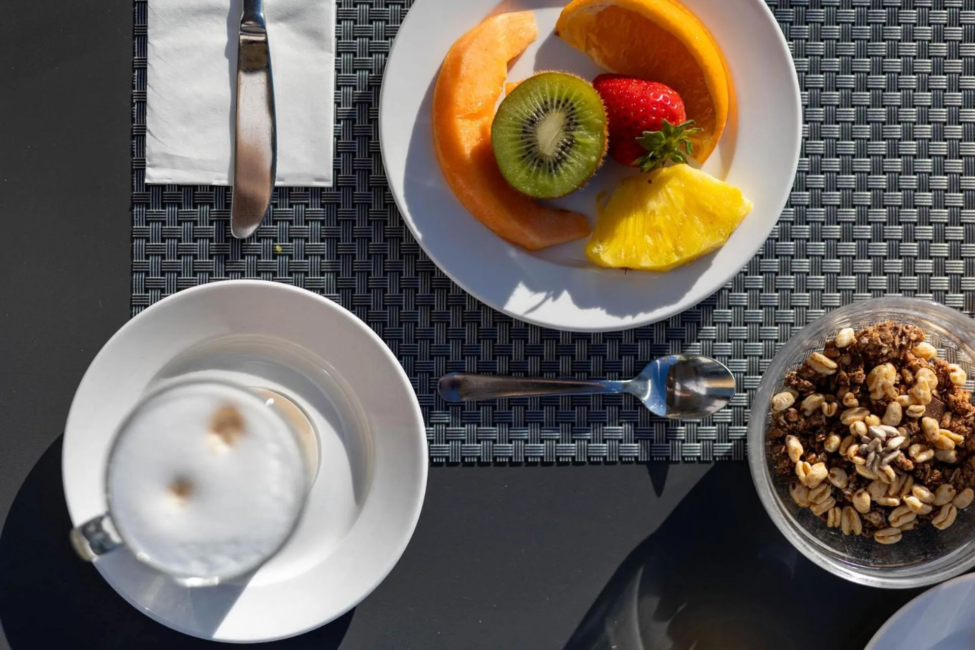 Food in Hotel La Perla