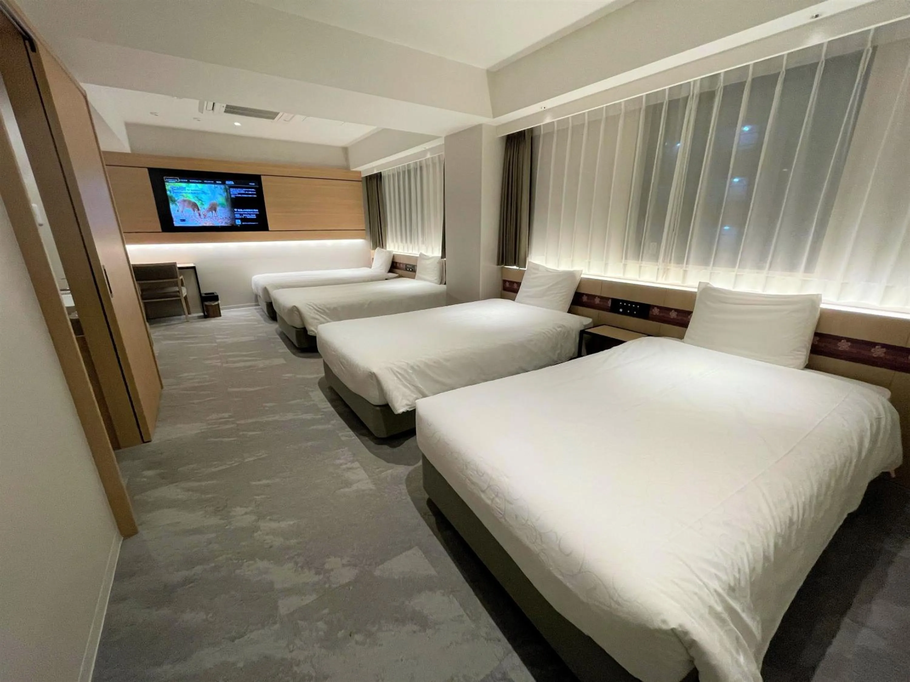 Bed in Henn na Hotel Premier Nara