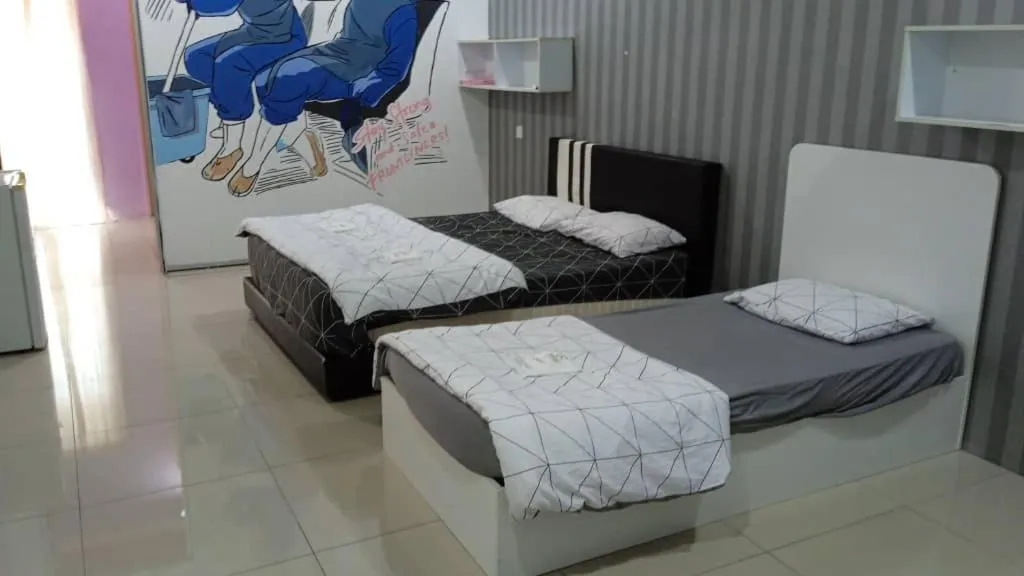 Bedroom, Bed in ANTZ Village Studio