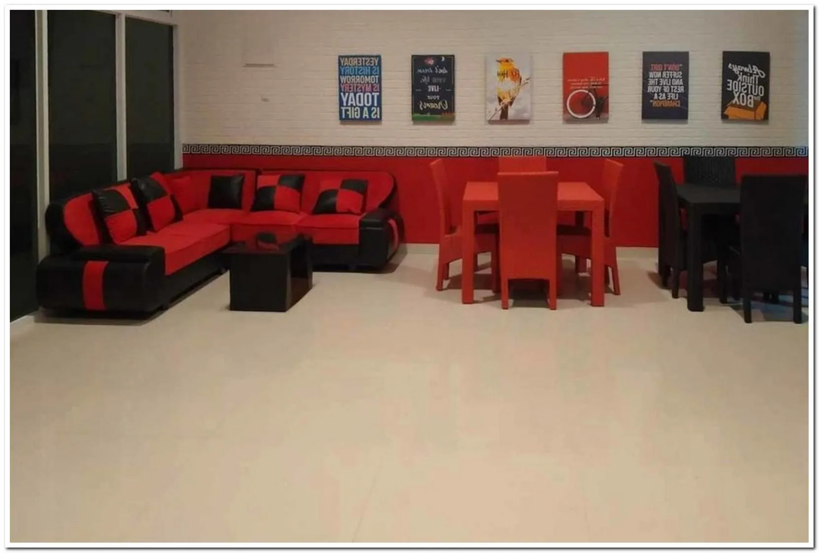 Lobby or reception in RedDoorz @ Sindangbarang Bogor