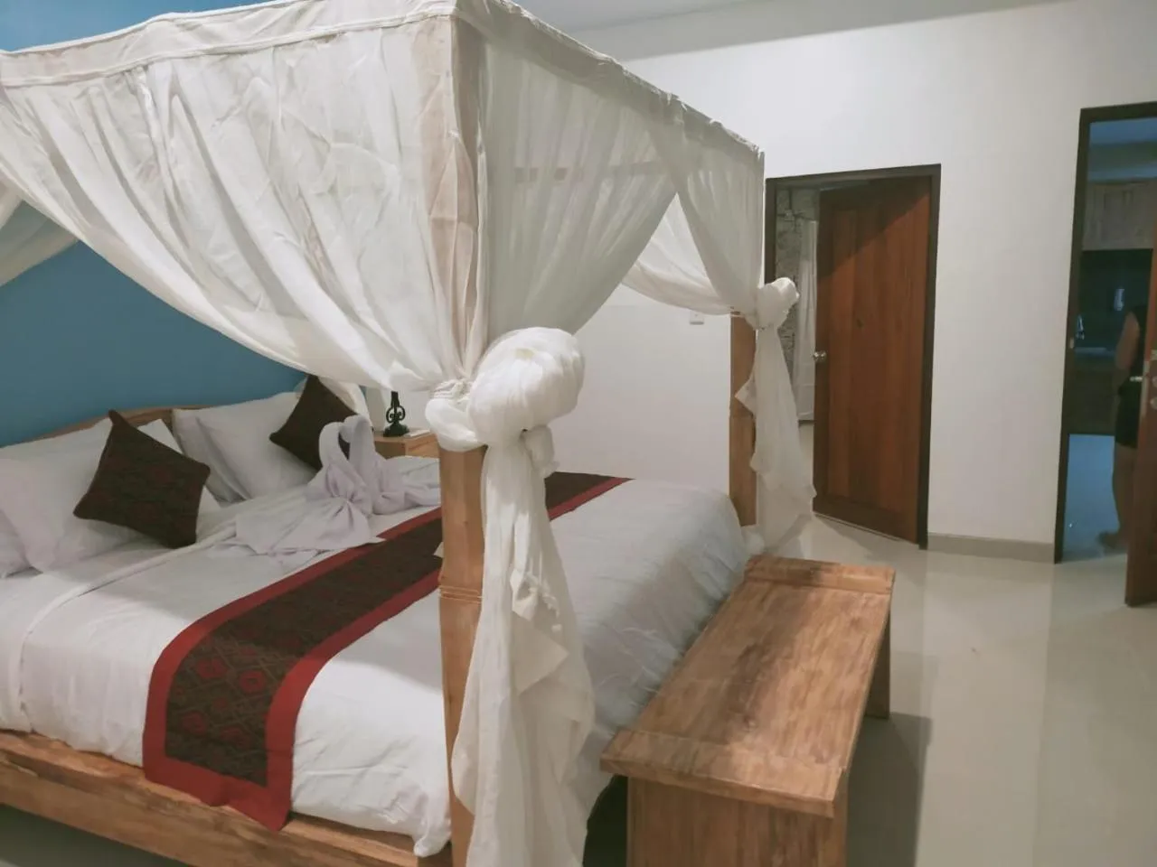 Bed in Ubud Suarga Mesari Private Pool Villa