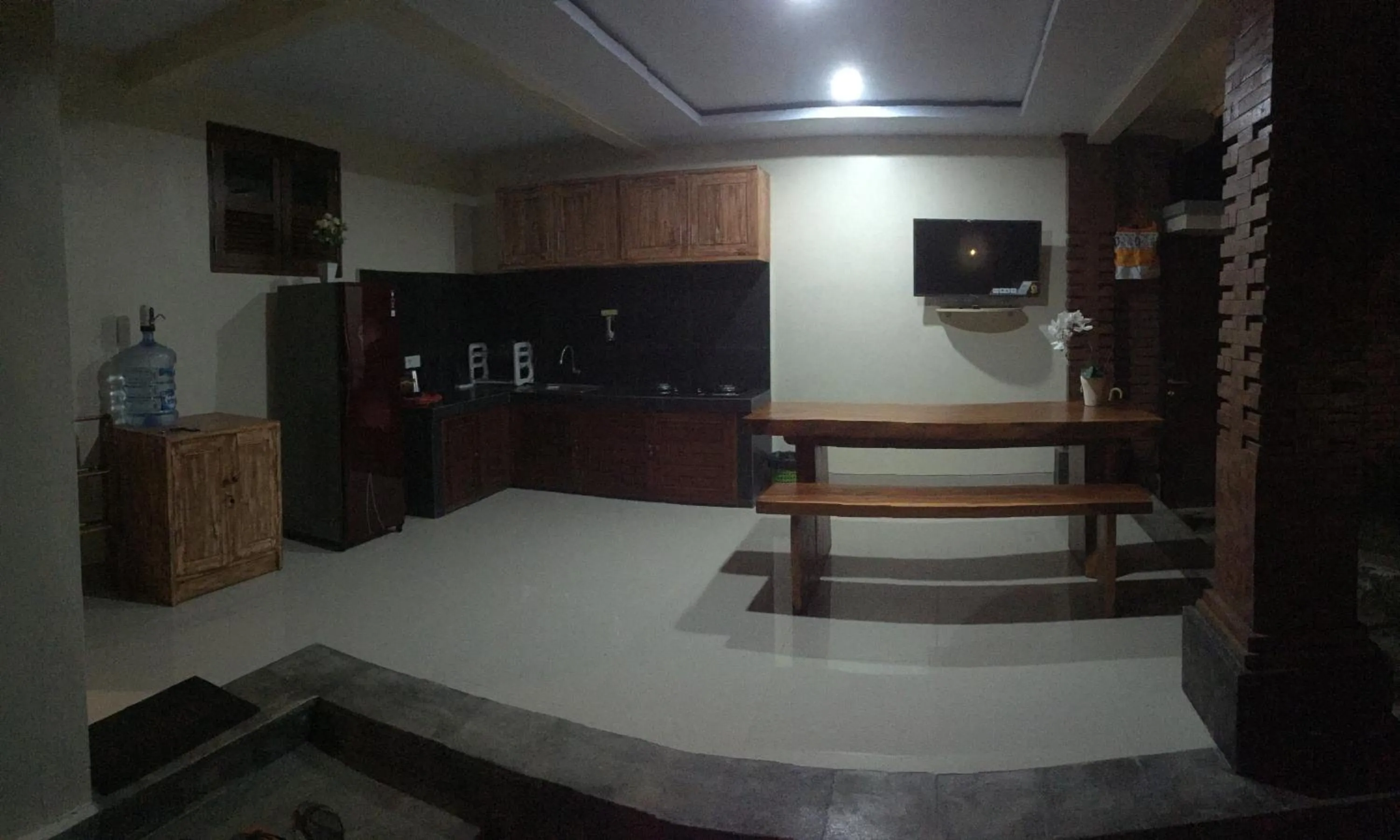 Kitchen or kitchenette in Ubud Suarga Mesari Private Pool Villa