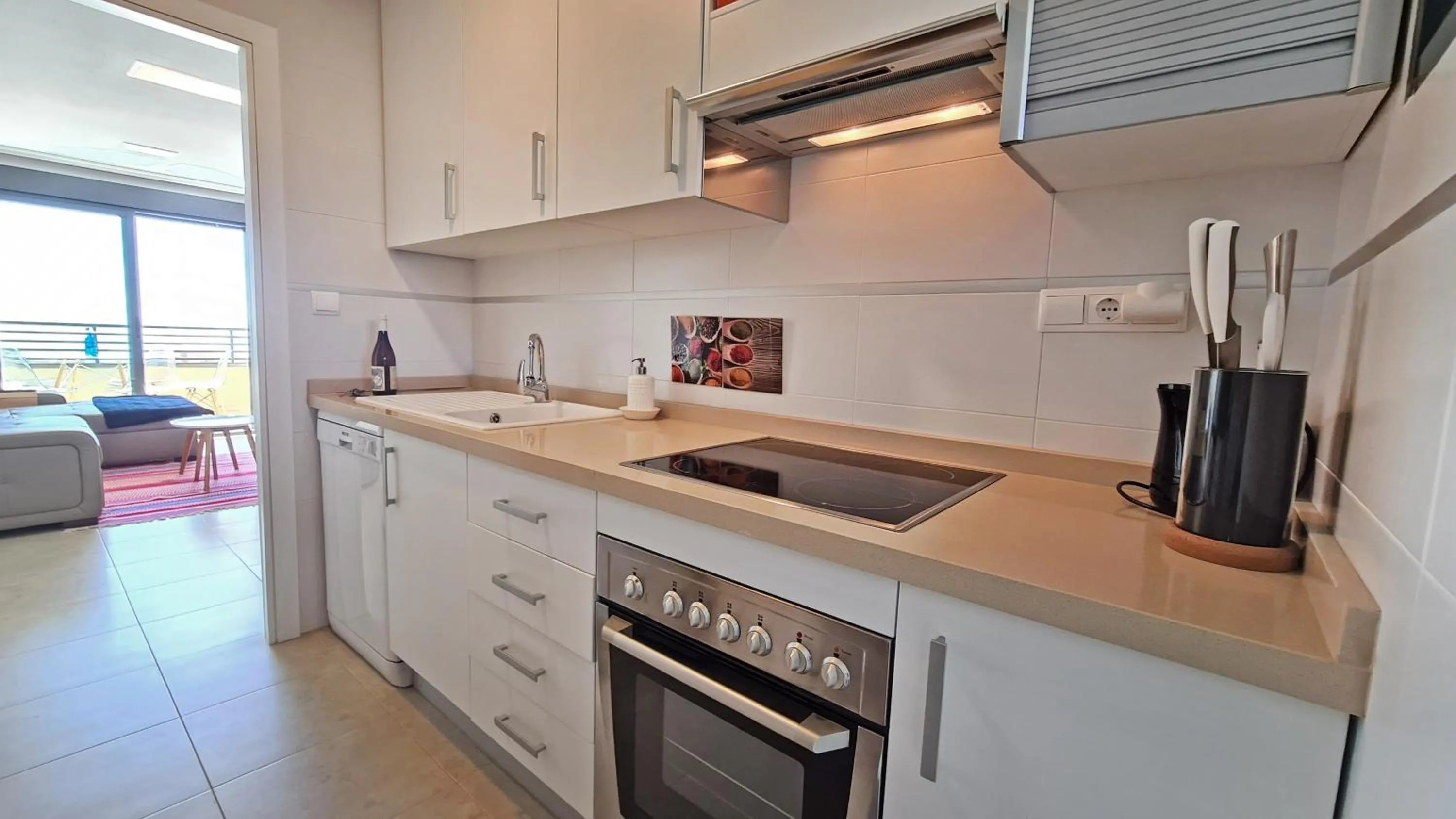 Kitchen or kitchenette in Penthouse with Panoramic View by NRAS