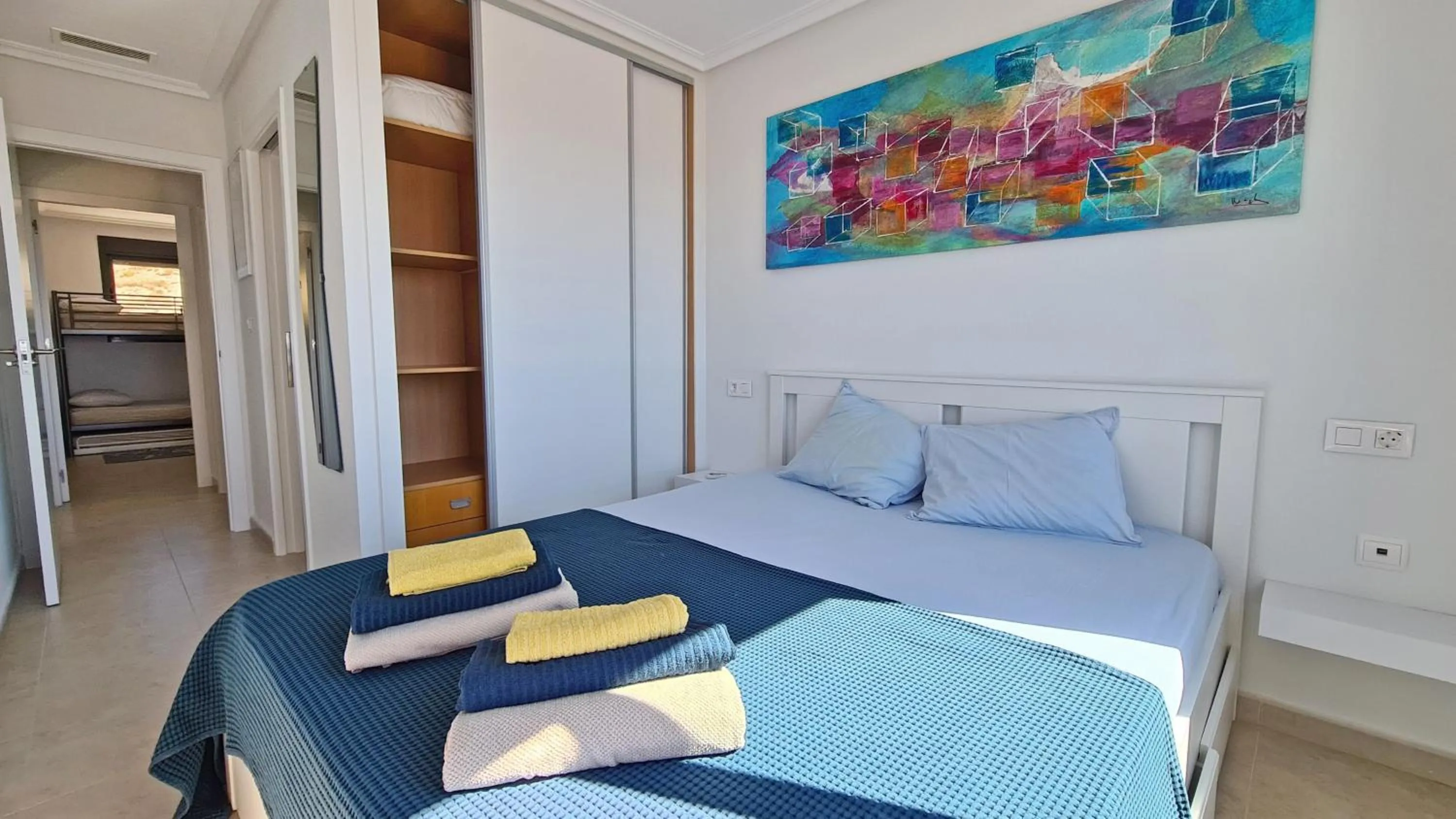 Bed in Penthouse with Panoramic View by NRAS