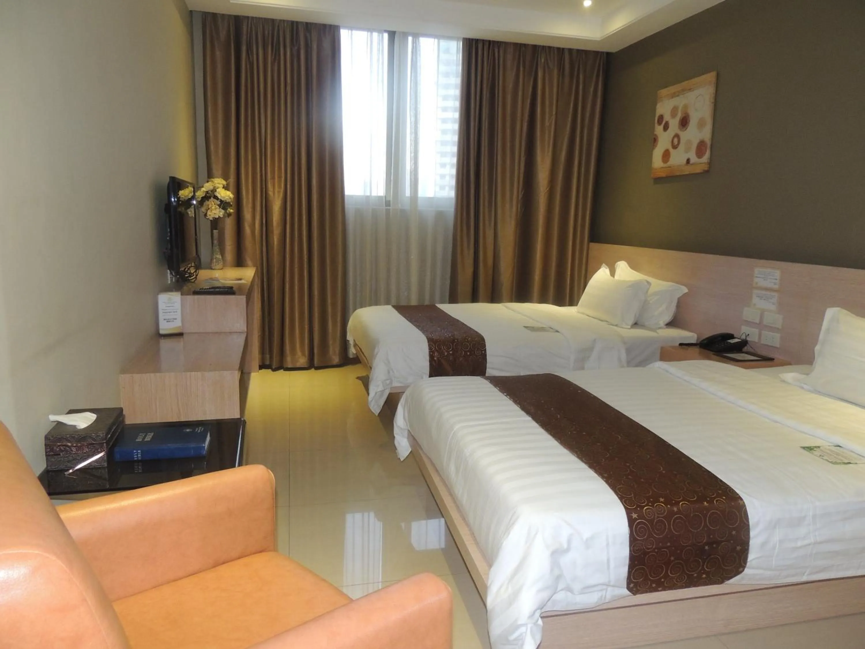 Bed in Dela Chambre Hotel