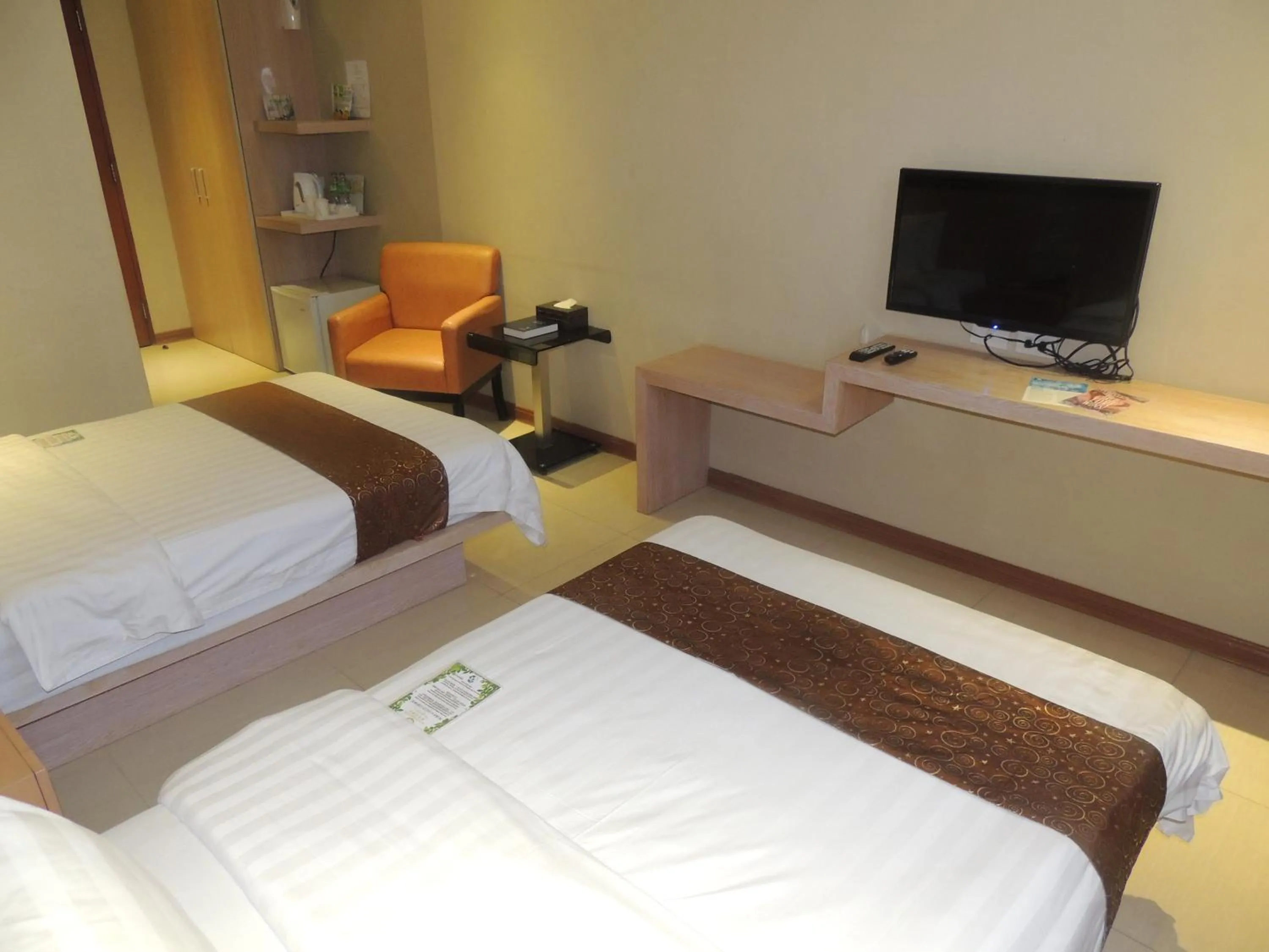 Bed in Dela Chambre Hotel