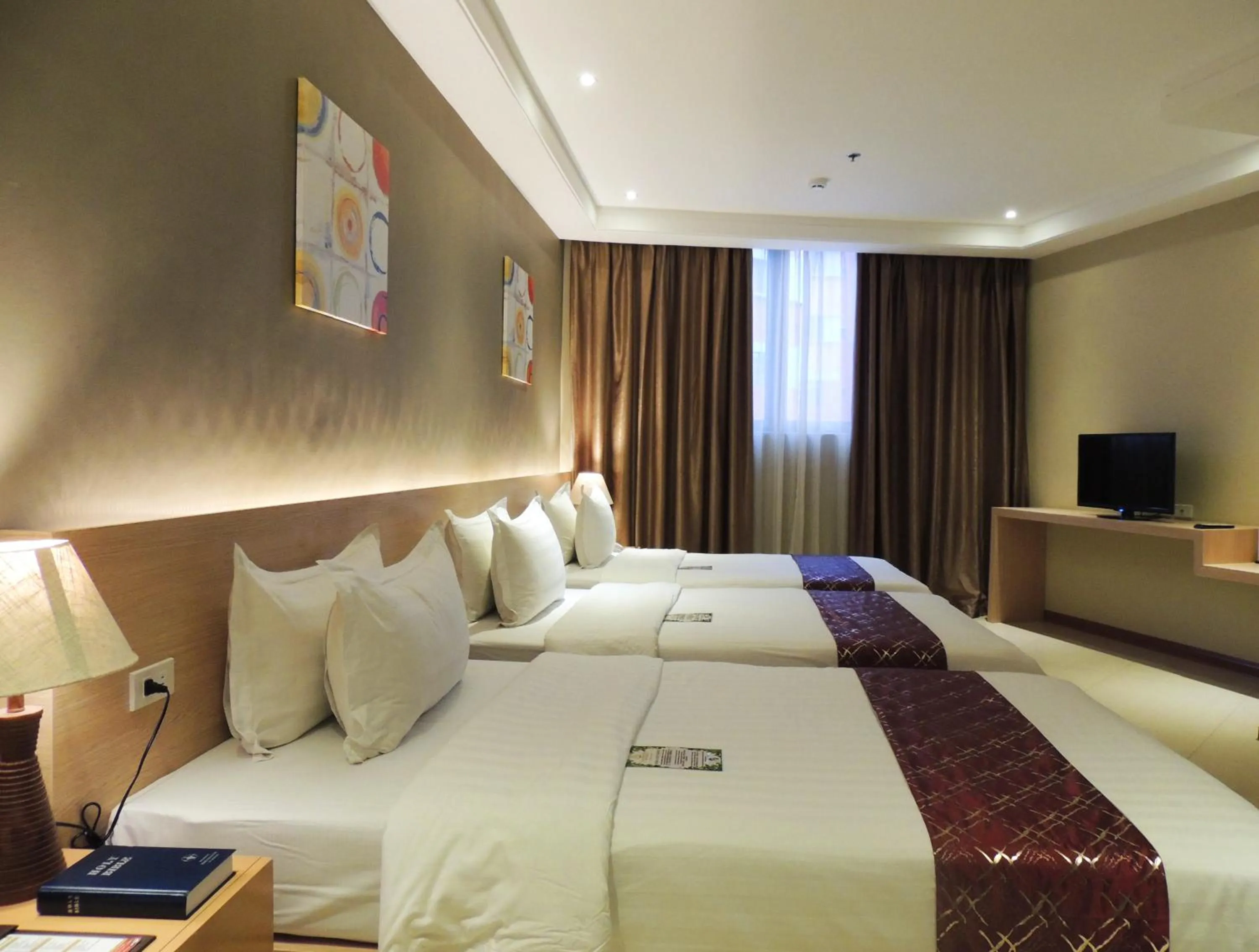 Bed in Dela Chambre Hotel