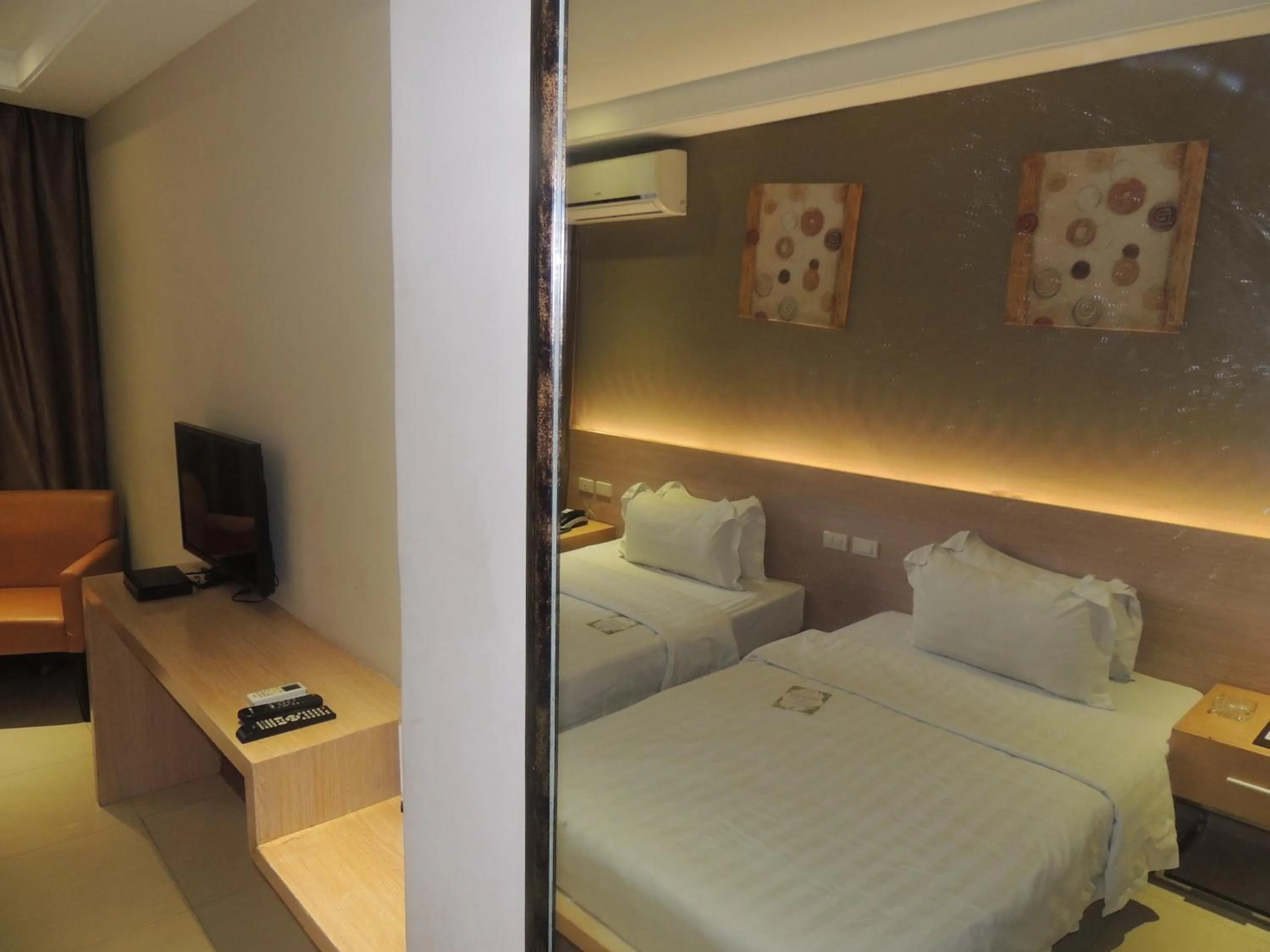 Bed in Dela Chambre Hotel