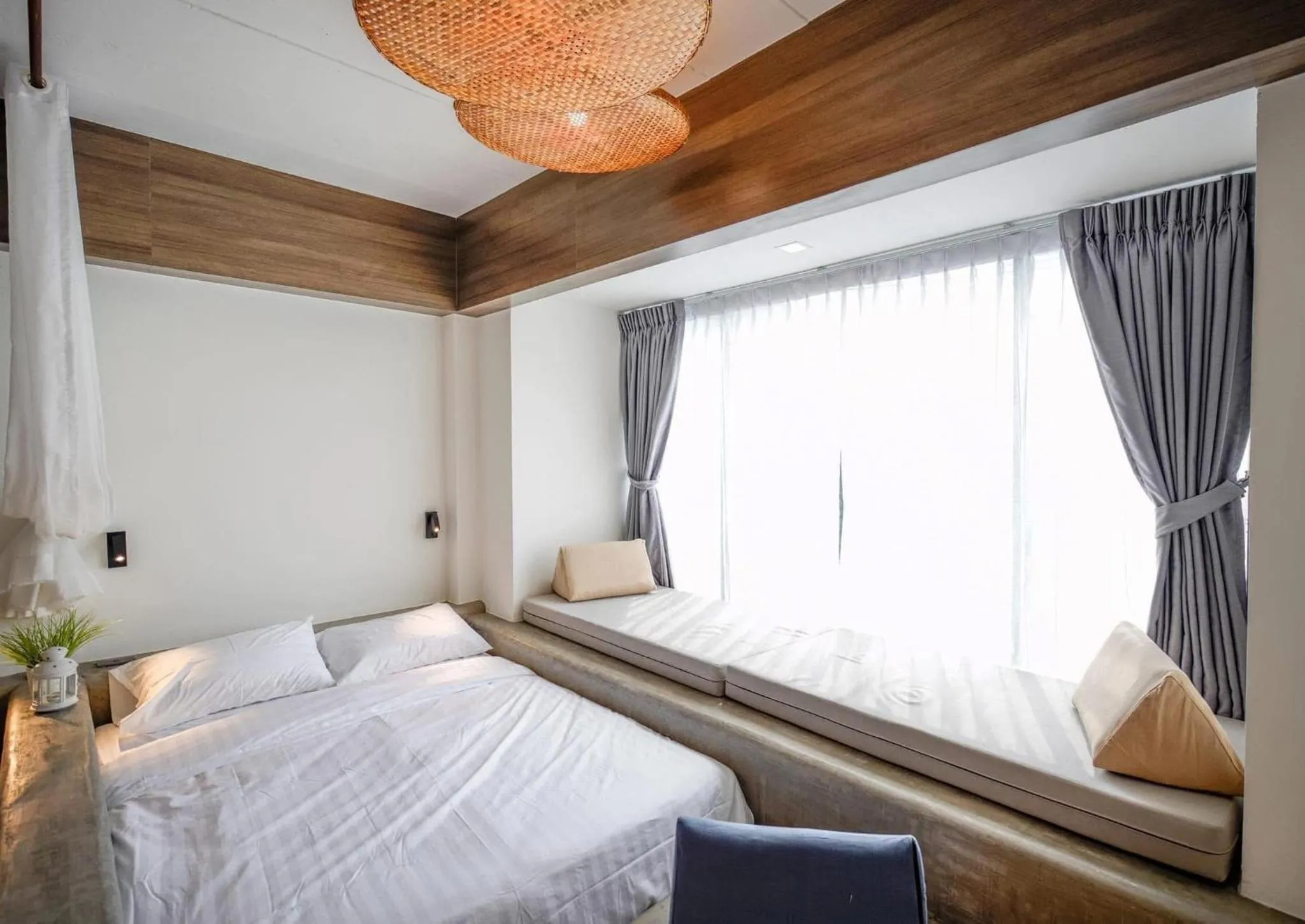 Photo of the whole room, Bed in Krung Boutique Hotel