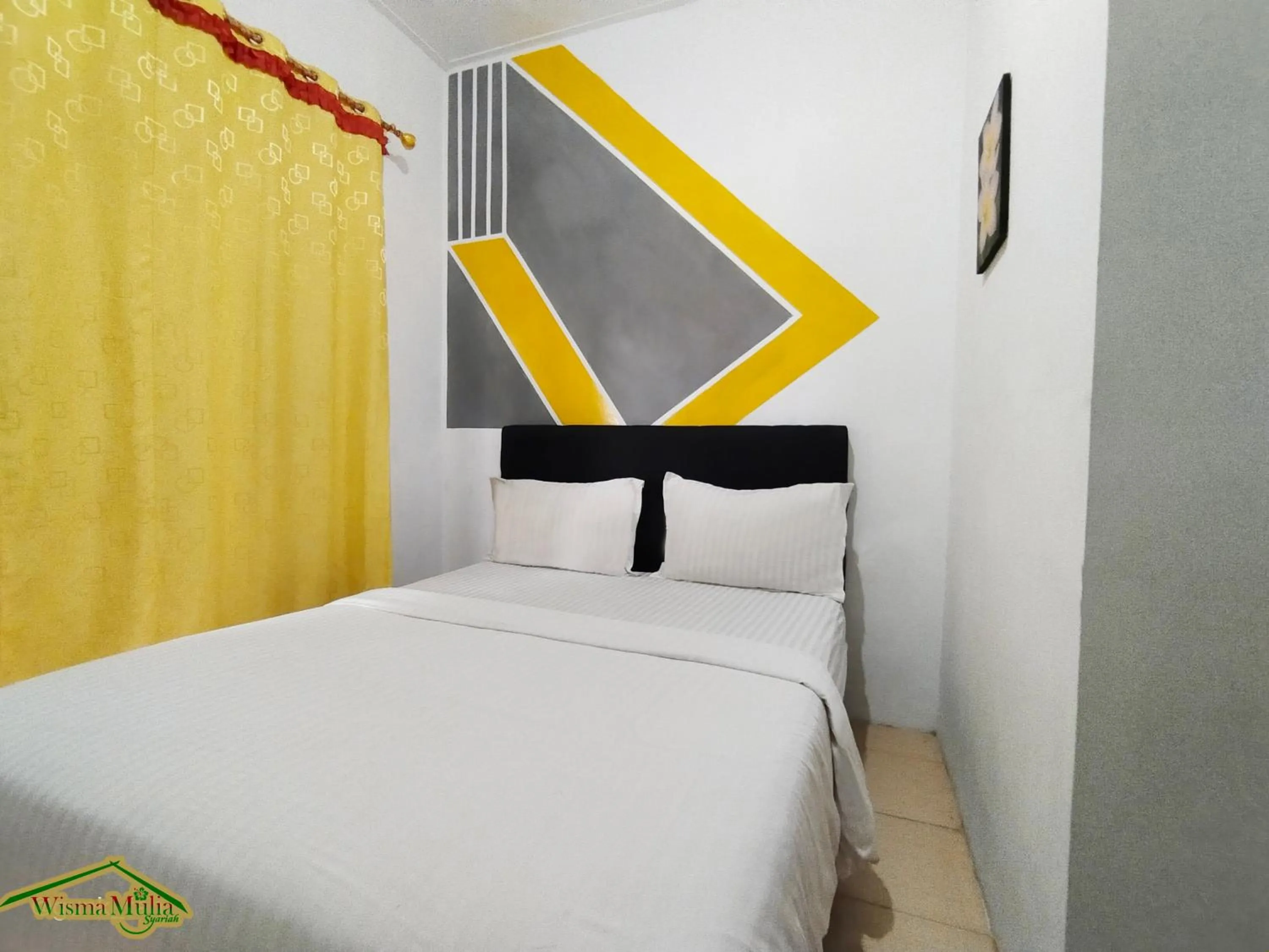 Bedroom, Bed in Wisma Mulia Syariah Bandar Lampung
