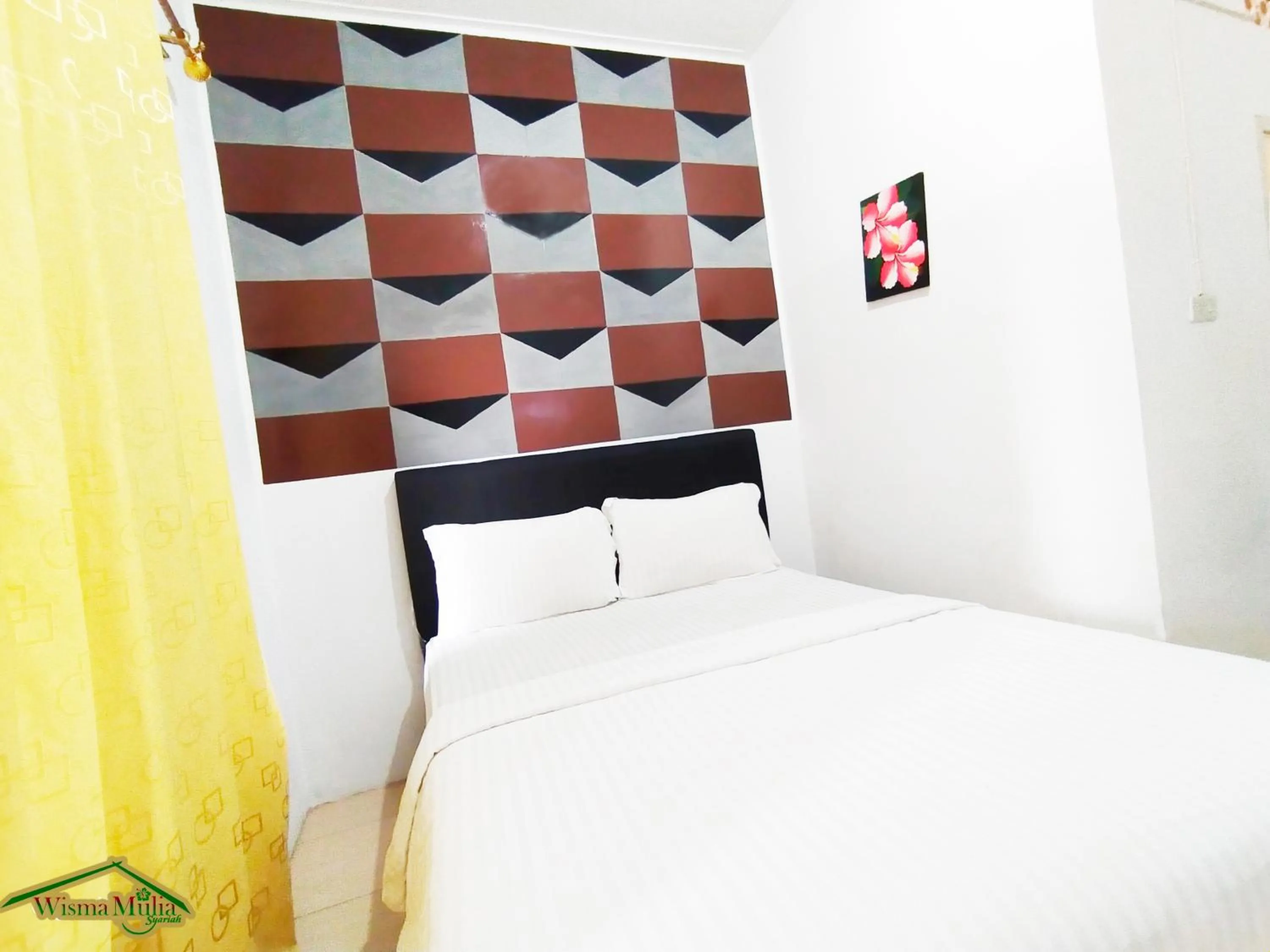 Bedroom, Bed in Wisma Mulia Syariah Bandar Lampung