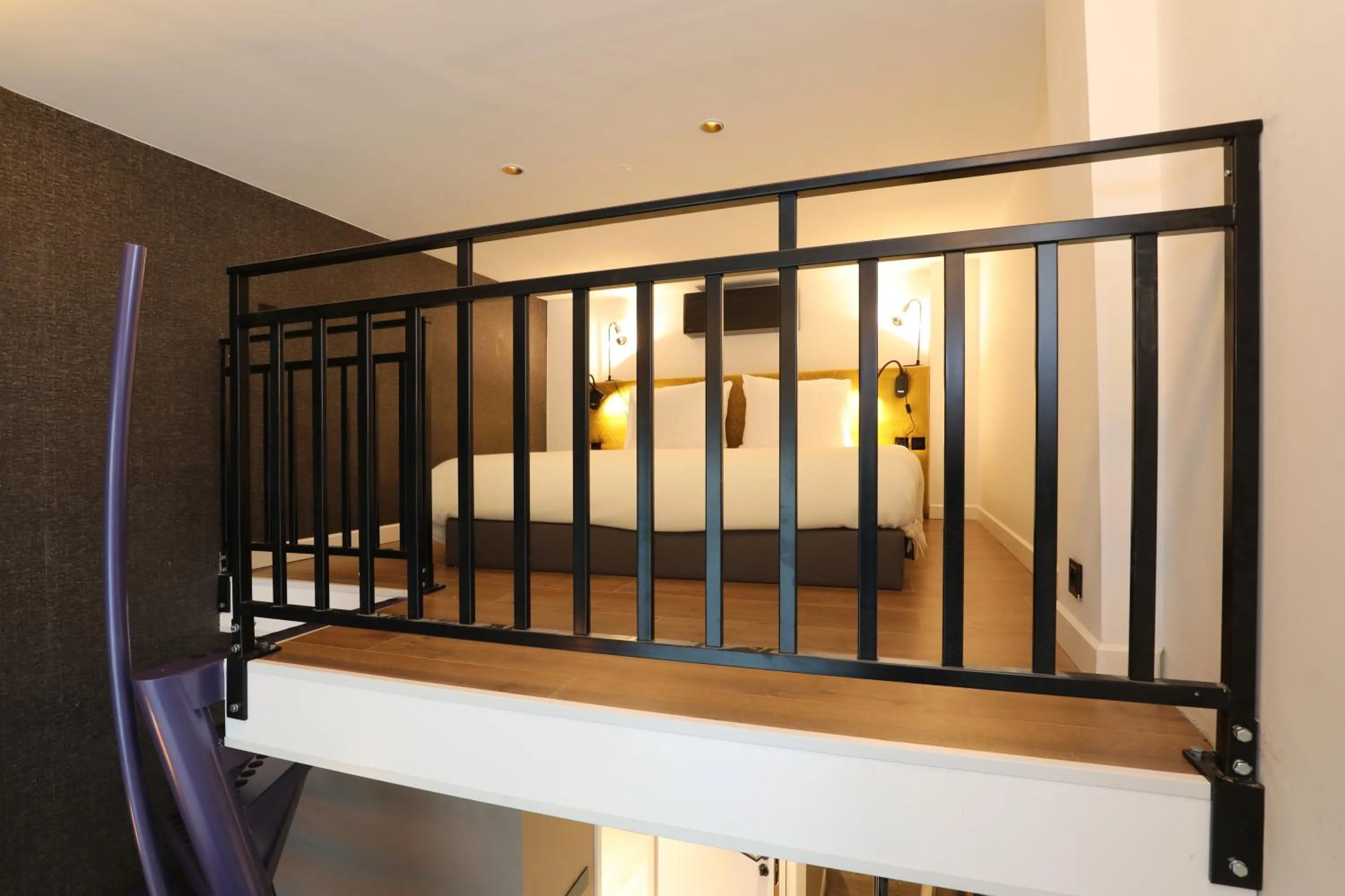 Bed in Valerius Boutique Hotel