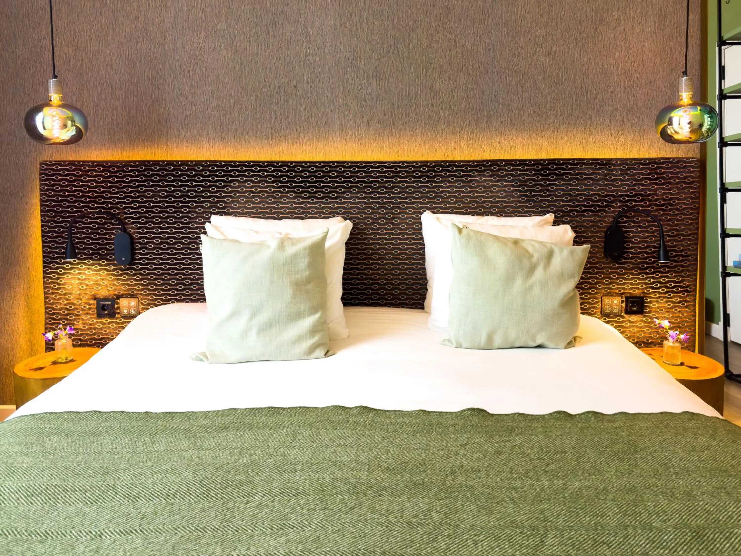 Bed in Valerius Boutique Hotel