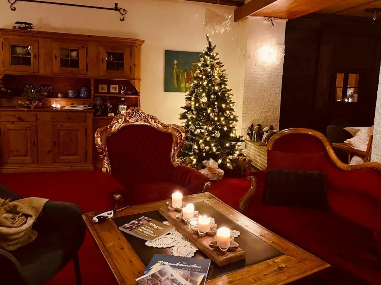 Living room in B&B Villa Stelvio