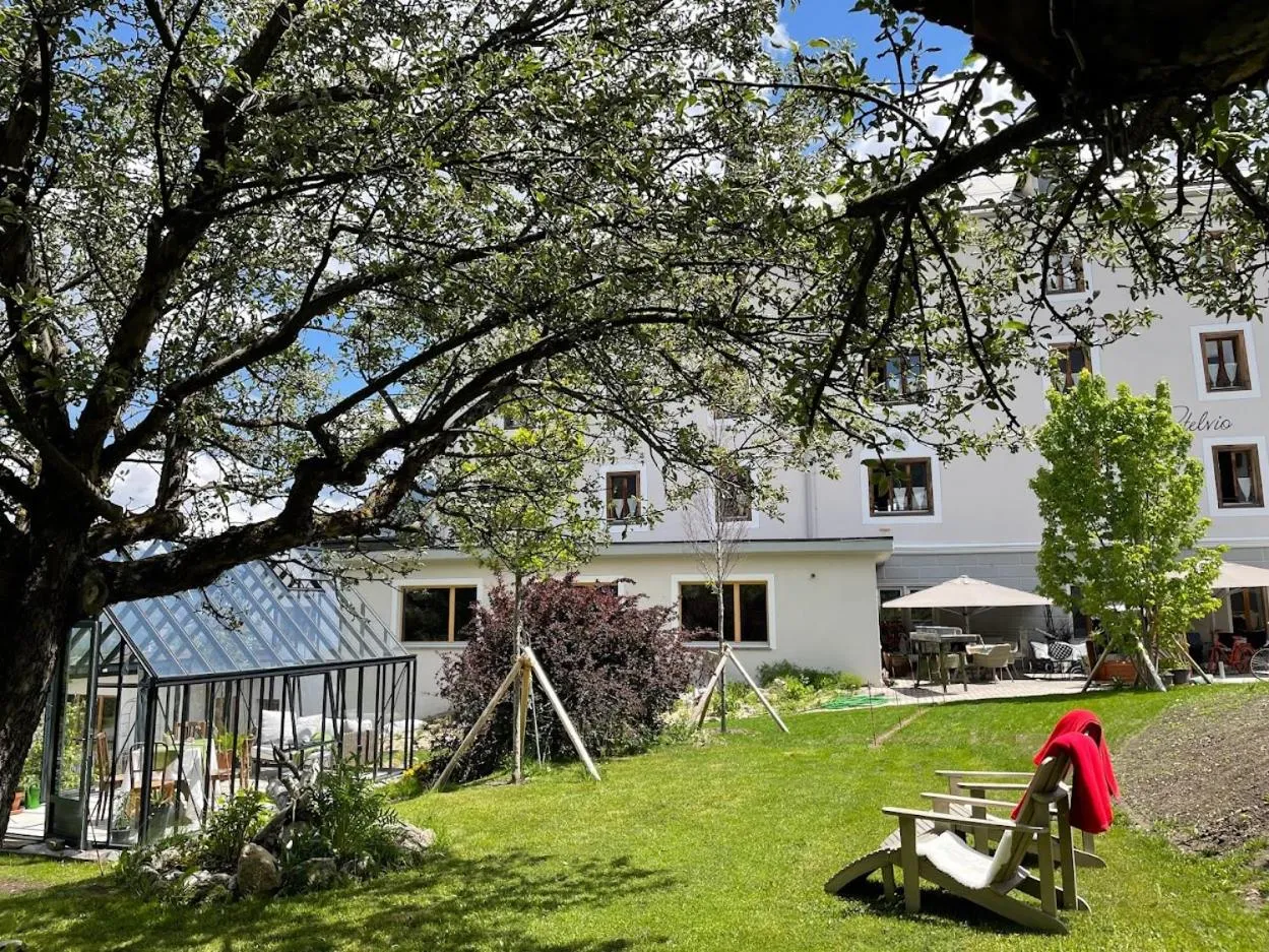 Garden in B&B Villa Stelvio
