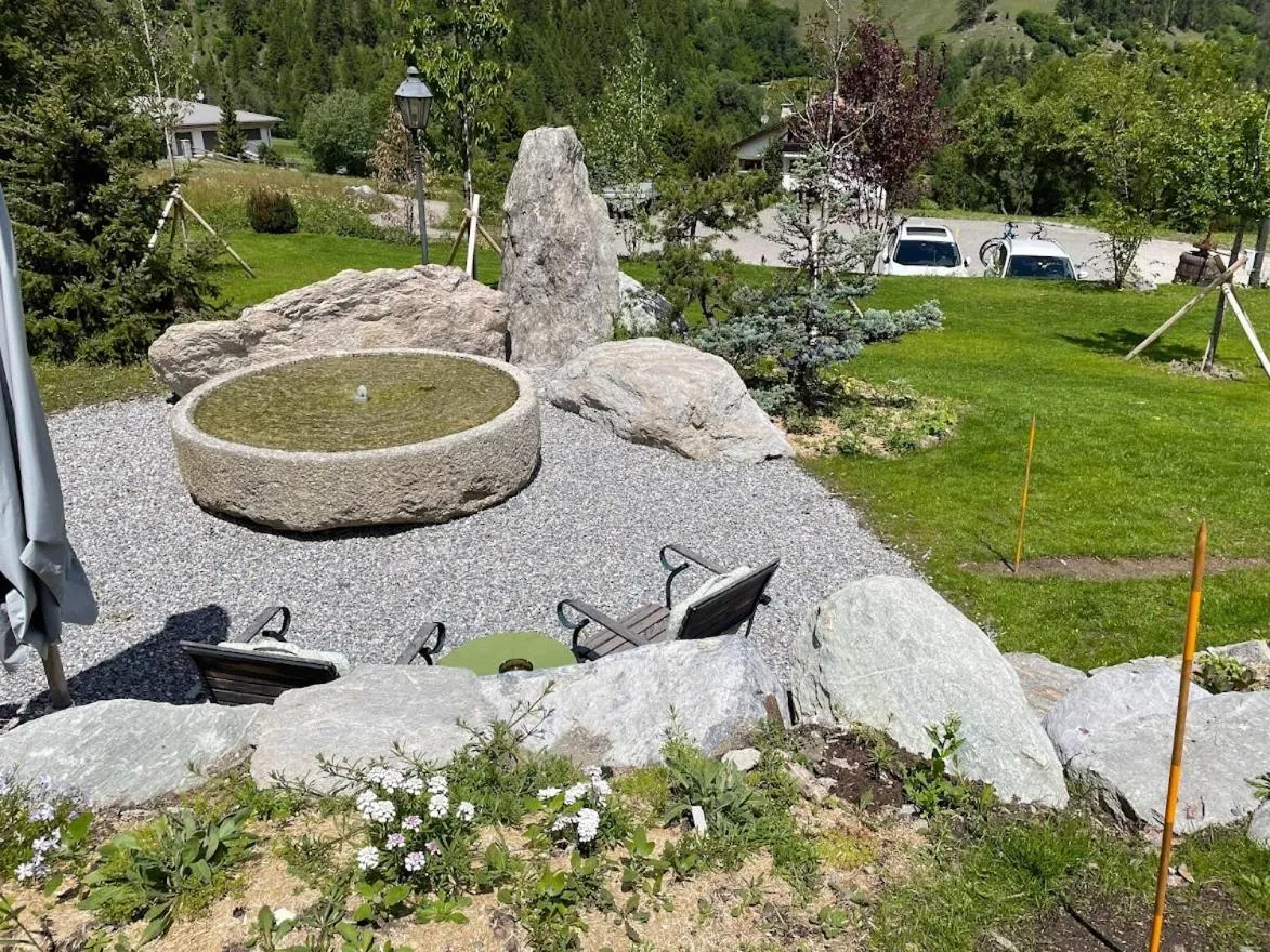Garden in B&B Villa Stelvio