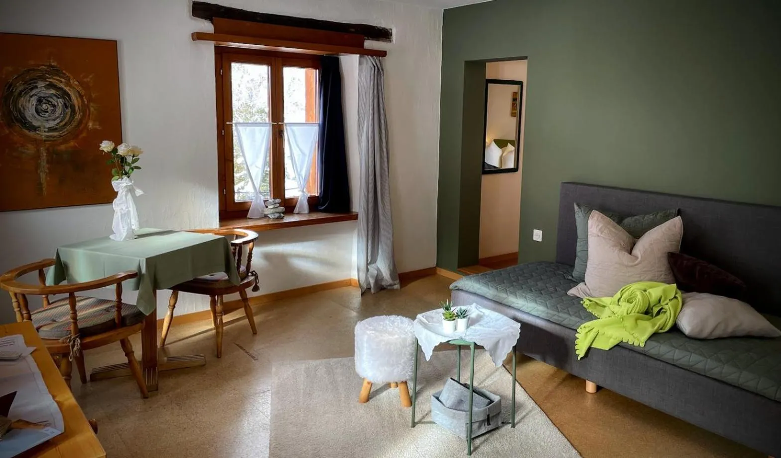 Living room in B&B Villa Stelvio