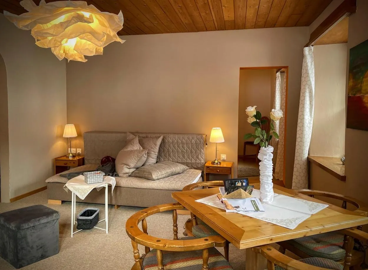 Living room in B&B Villa Stelvio