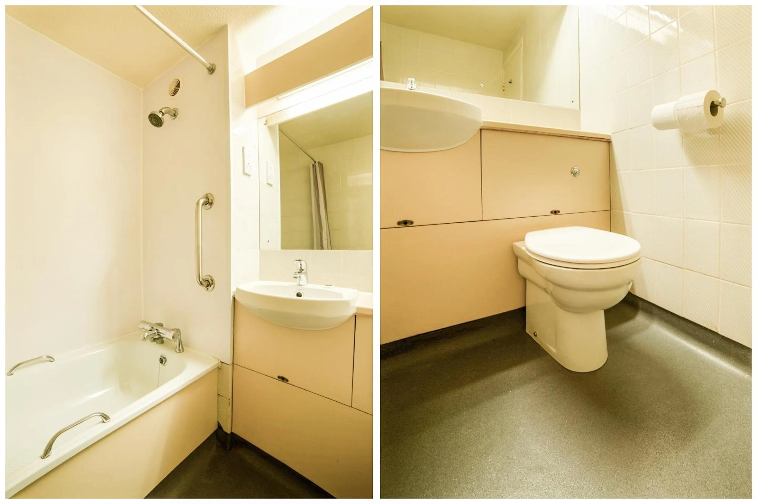 Bathroom in OYO Sunrise Hotel, A46 N Leicester