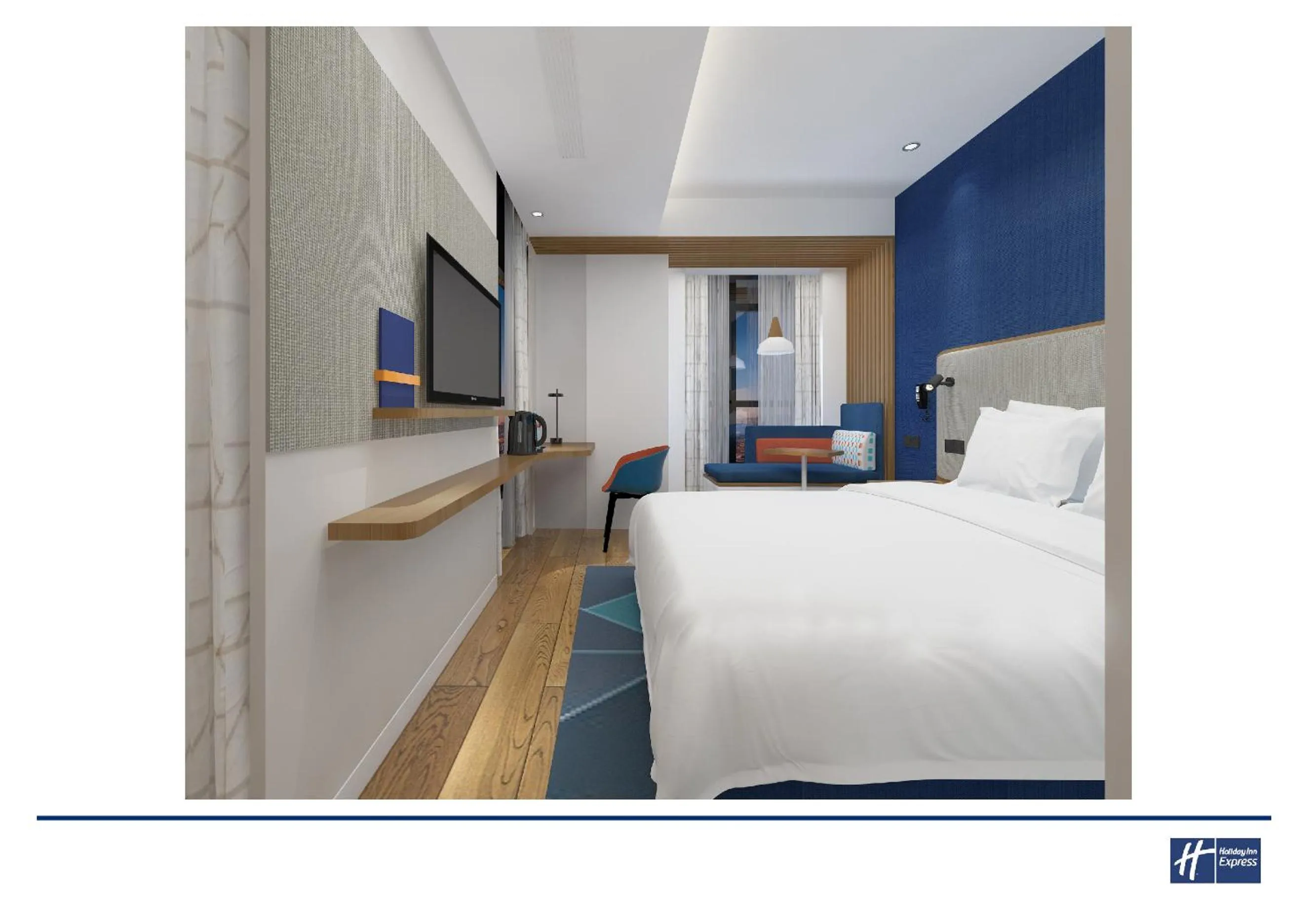 Bed in Holiday Inn Express Dali Xiaguan by IHG