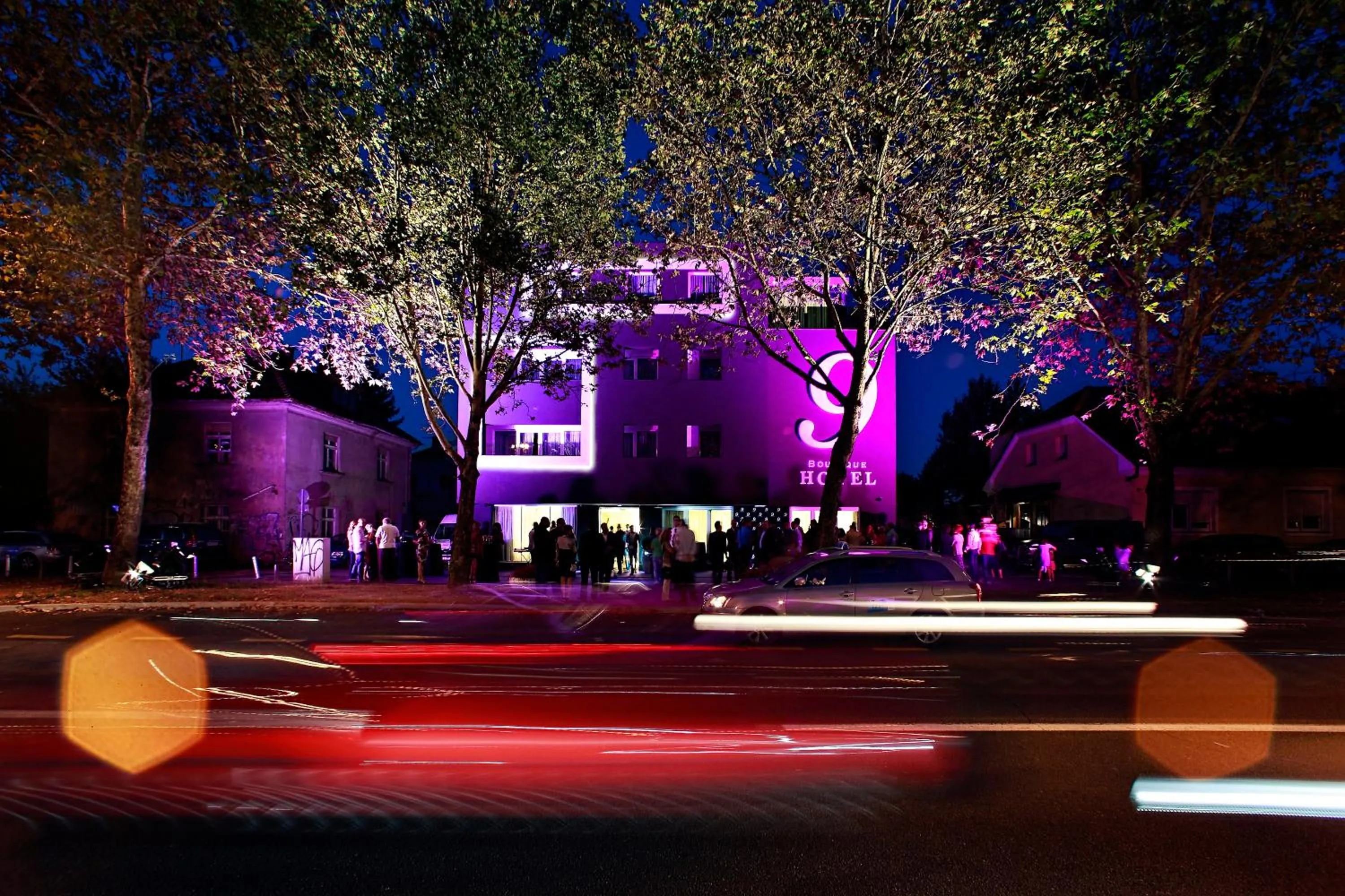 Facade/entrance in Hotel 9