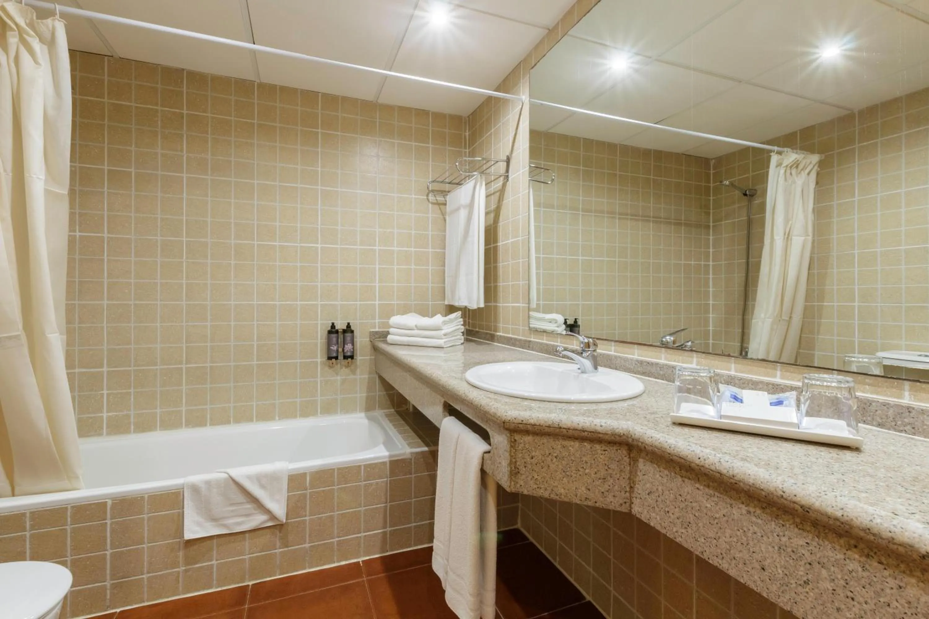 Bathroom in Apartamentos Best Alcazar