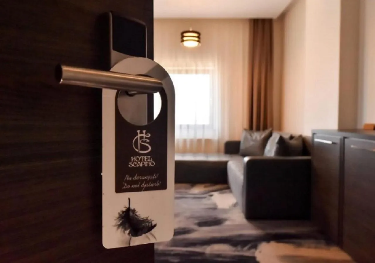 Logo/Certificate/Sign in Hotel Scapino