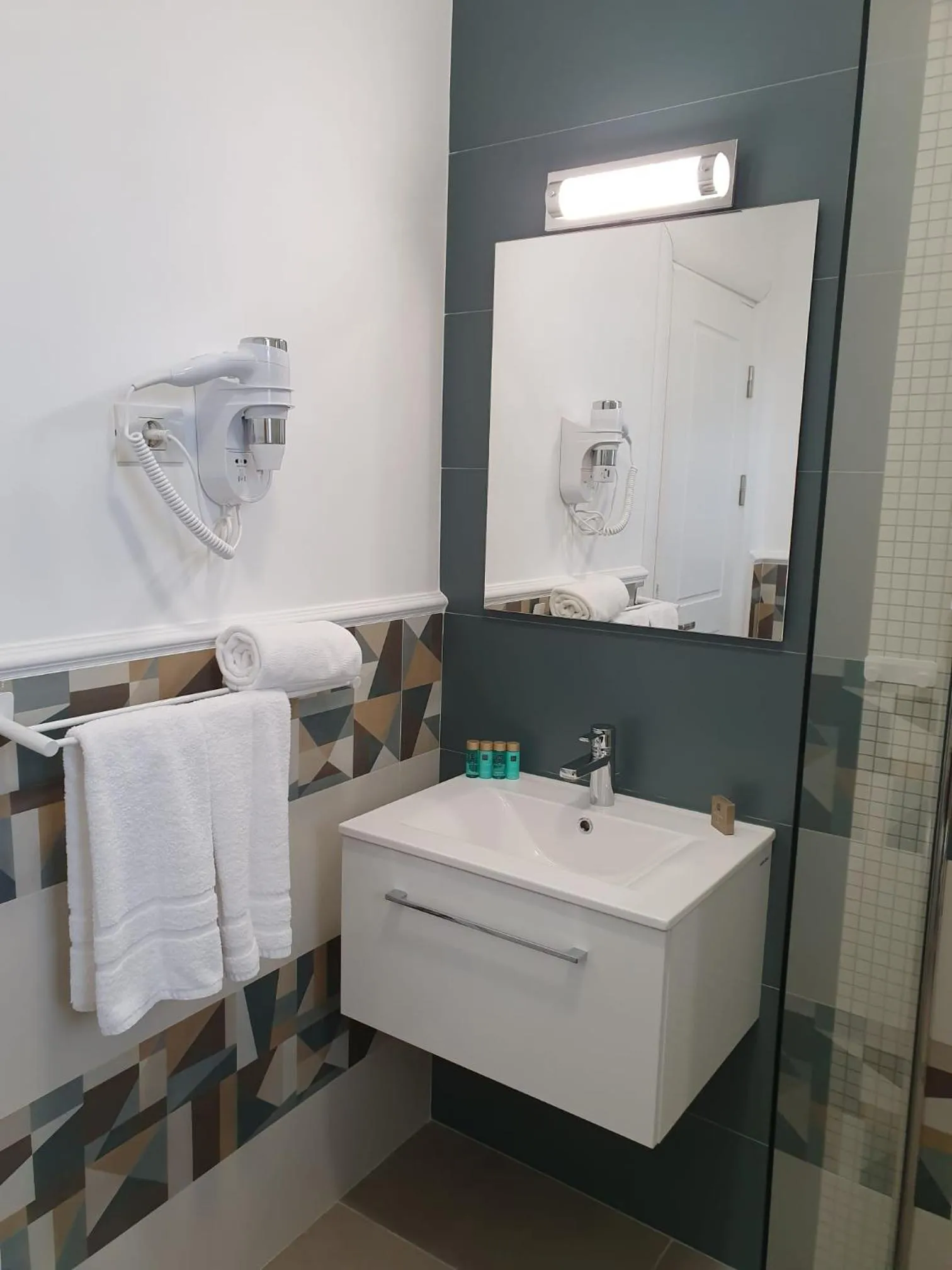 Bathroom in Hotel Scapino