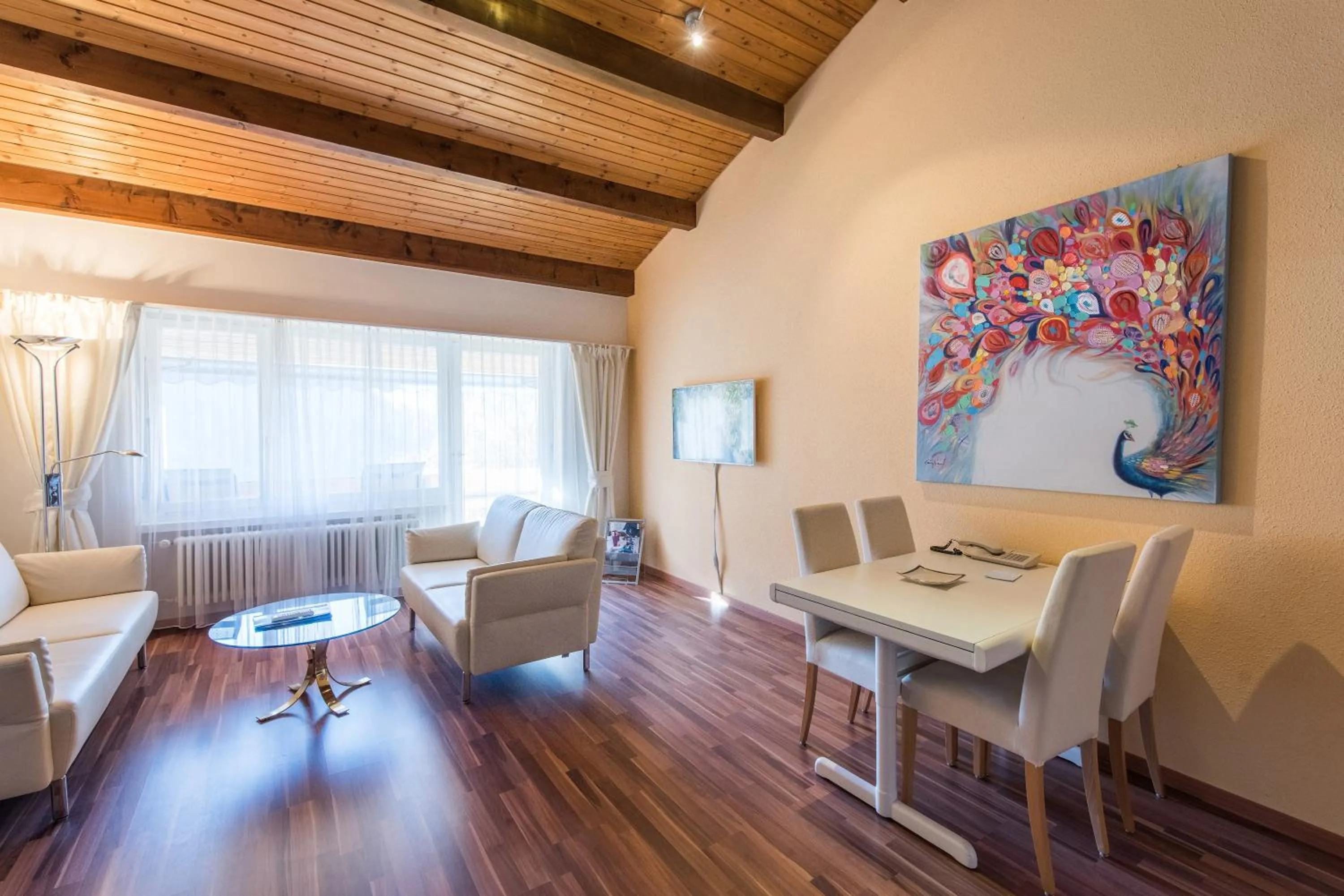 Living room in Badehotel Salina Maris – Wellness & Vintage