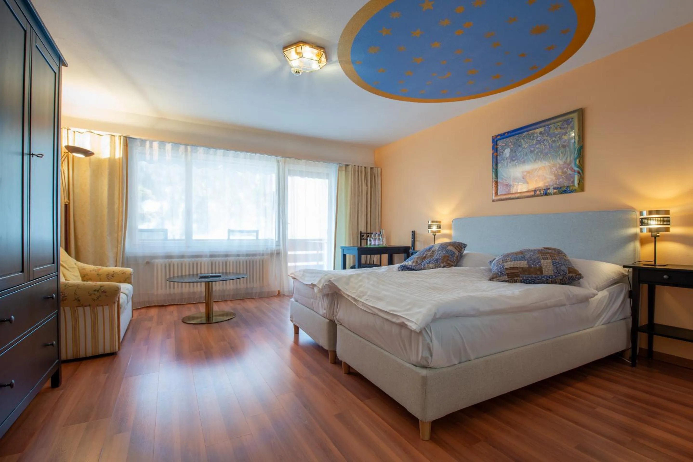Bedroom, Bed in Badehotel Salina Maris – Wellness & Vintage