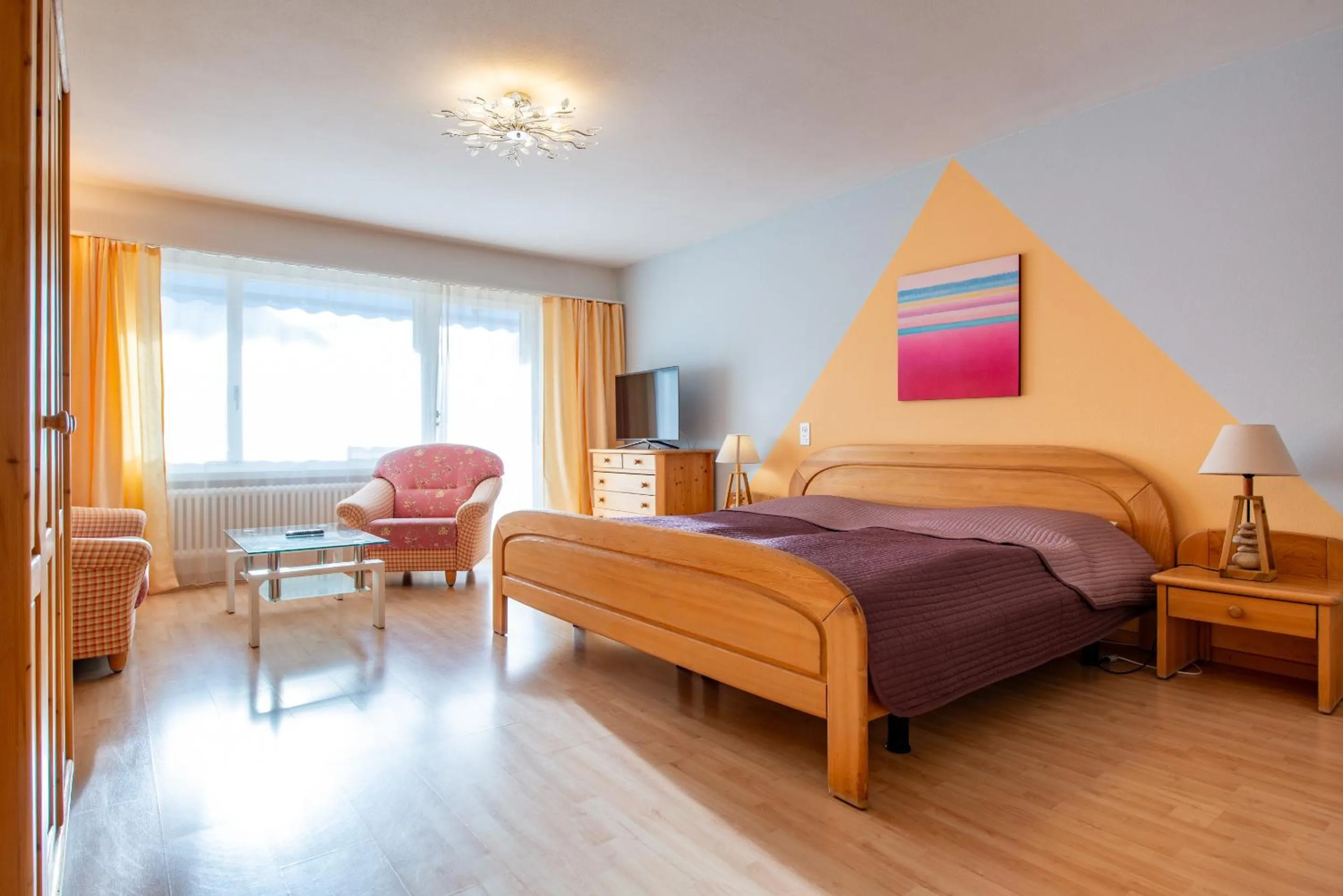Bedroom, Bed in Badehotel Salina Maris – Wellness & Vintage