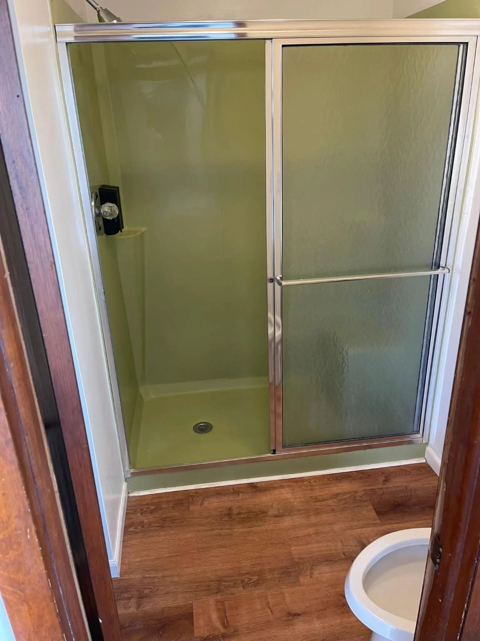 Shower in Blue Heron Motel