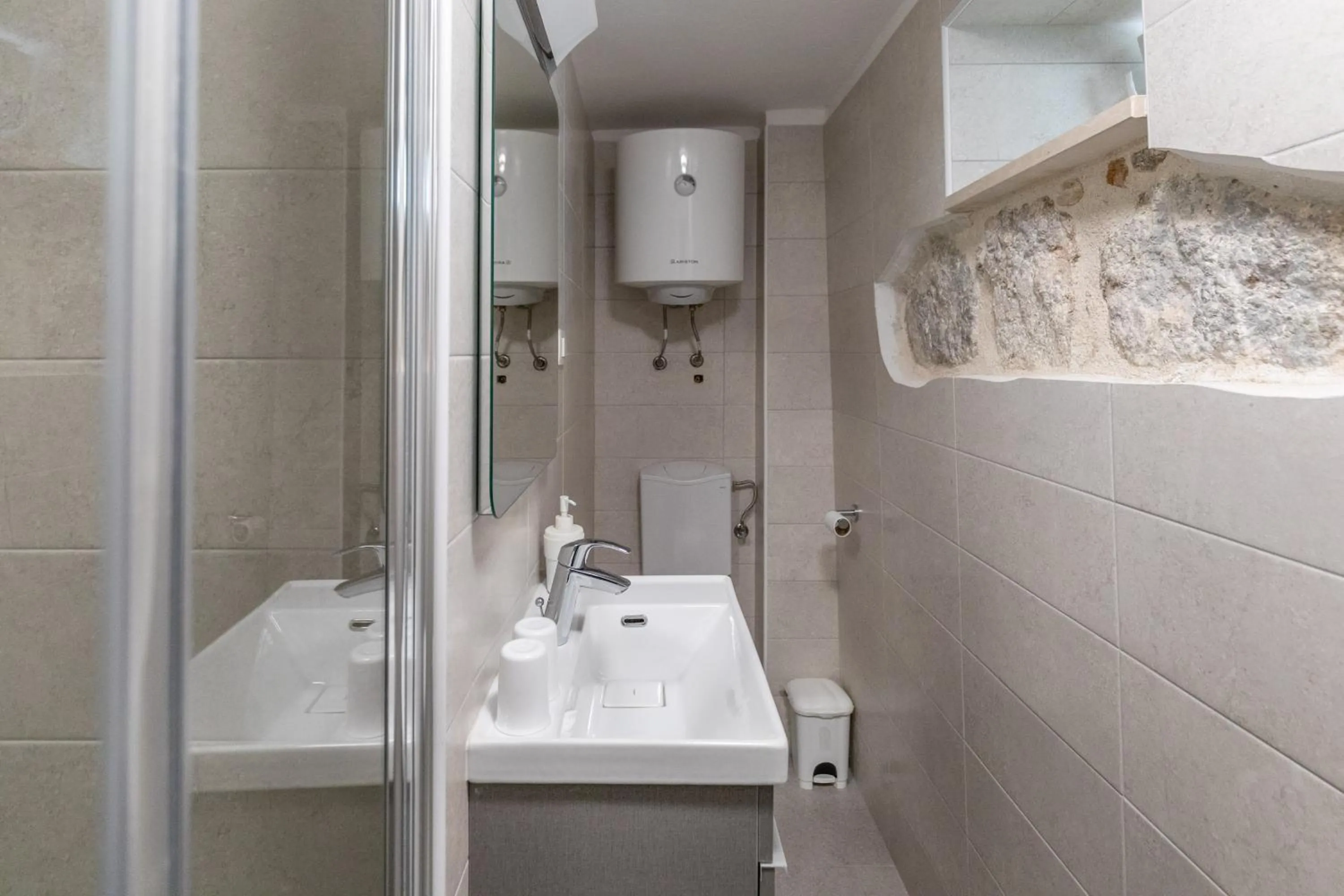 Bathroom in Apartman Otto