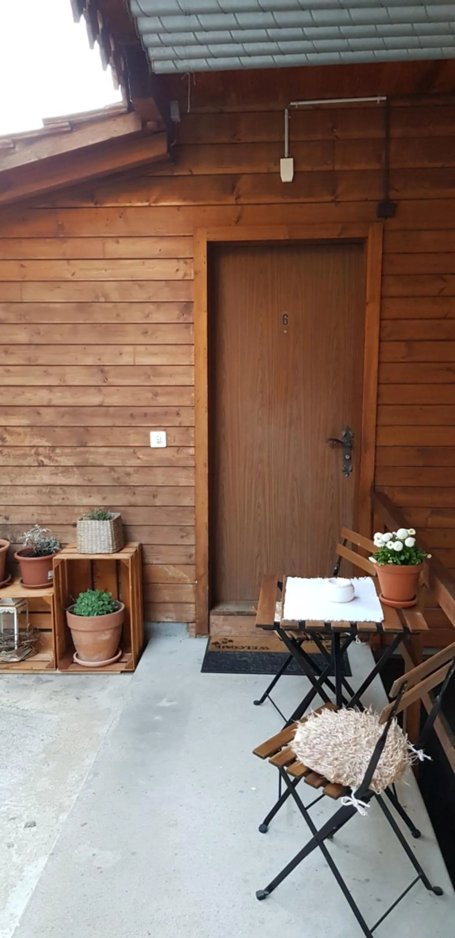 Patio in Gasthof Schoenegg B&B