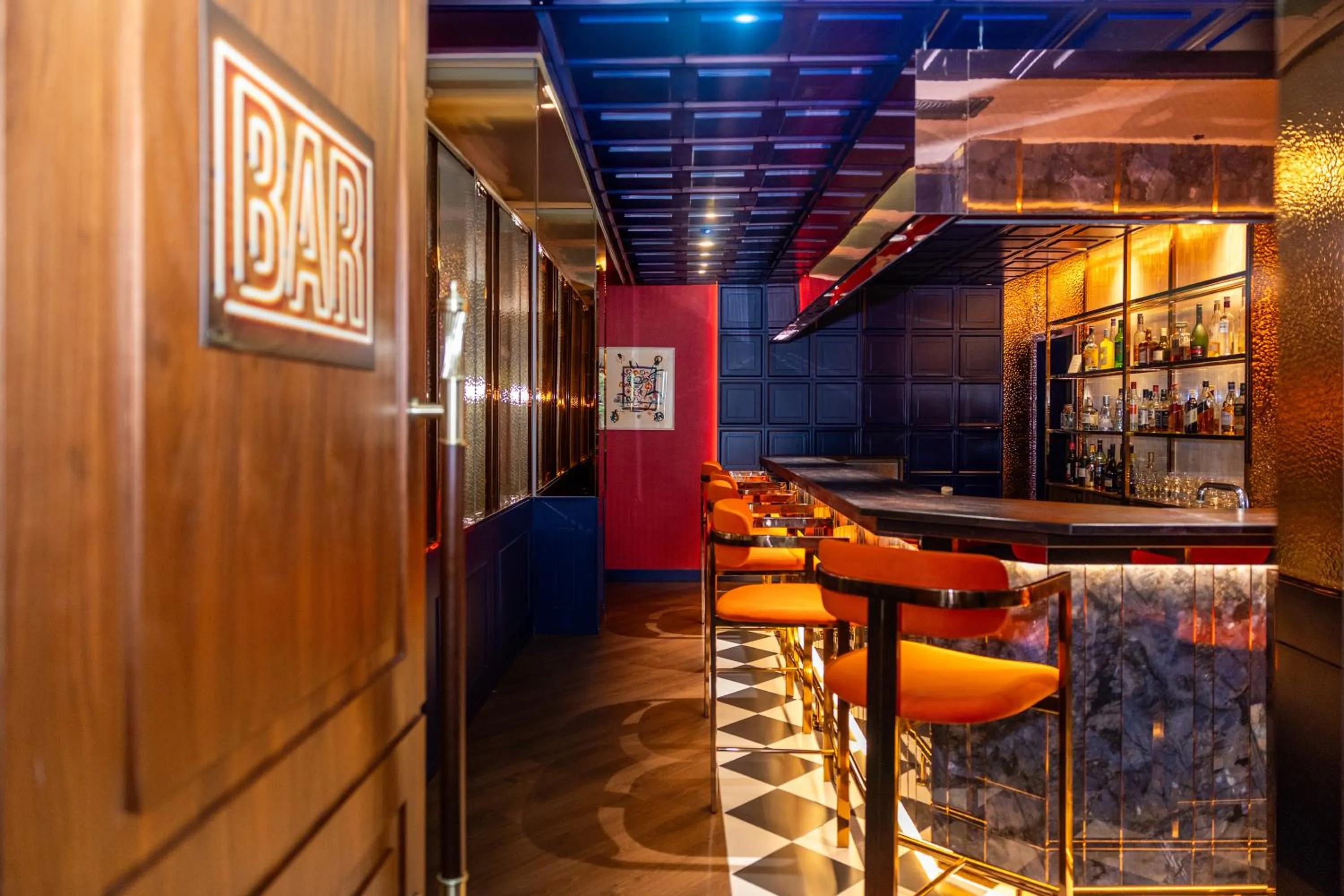 Lounge or bar in Ramada by Wyndham Baden Hotel du Parc