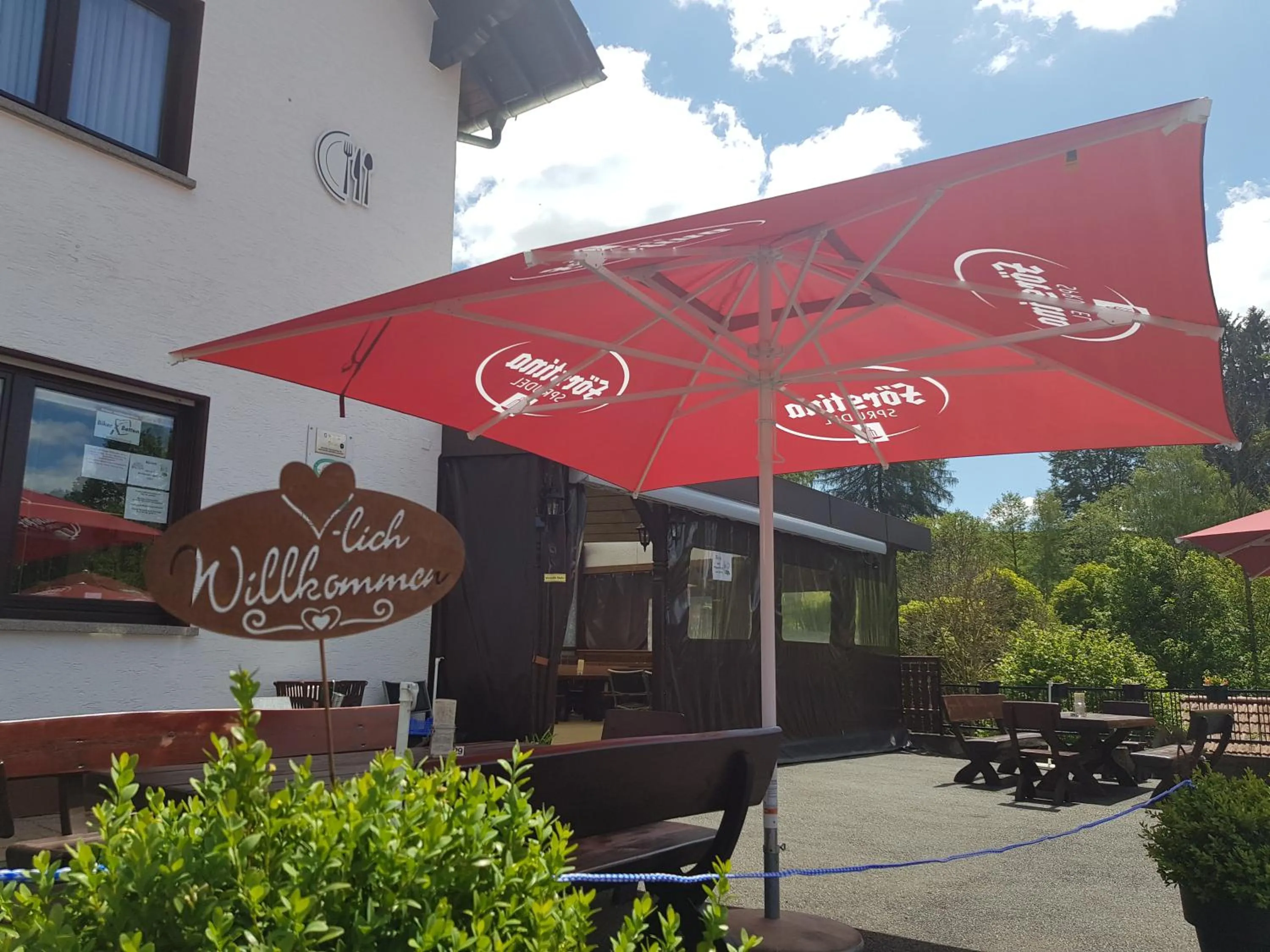 Balcony/Terrace in Gasthof & Pension Erlengrund