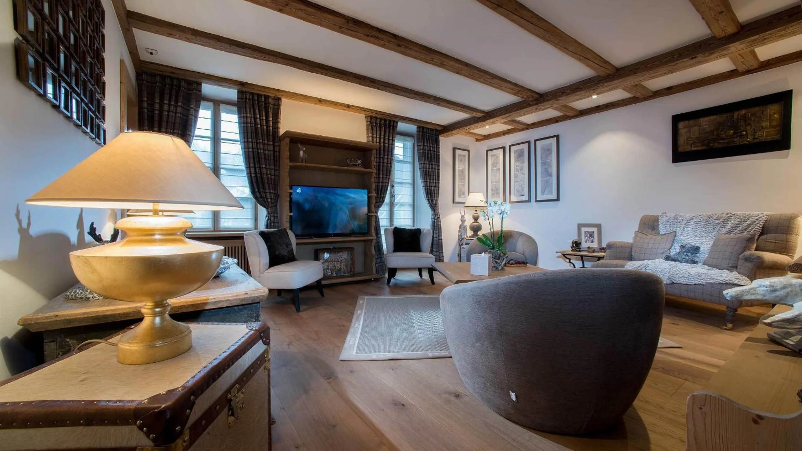 Living room in Hotel Olden