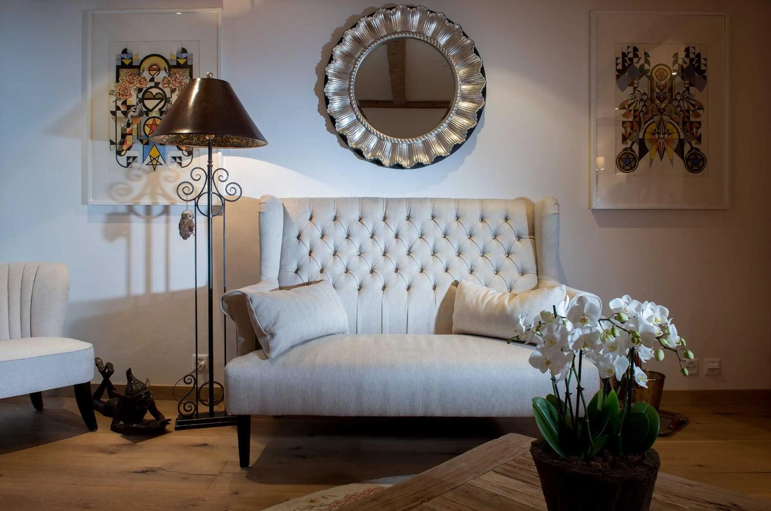 Living room in Hotel Olden