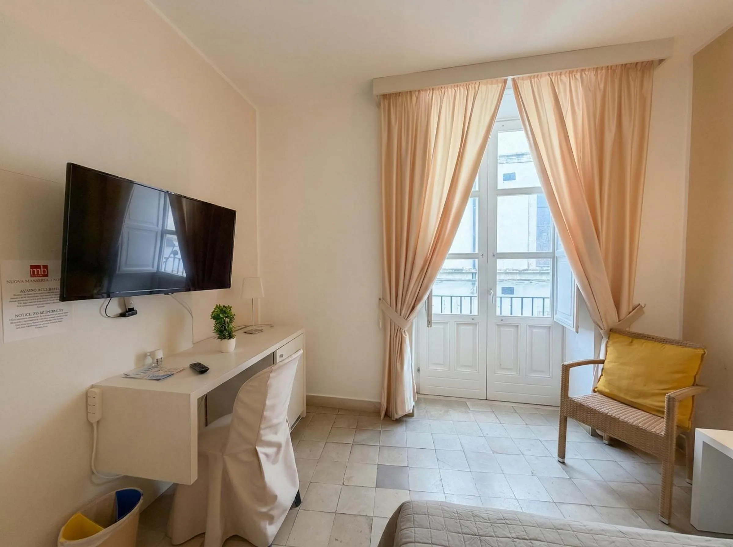 Bed in Ortigia Mastrarua rooms