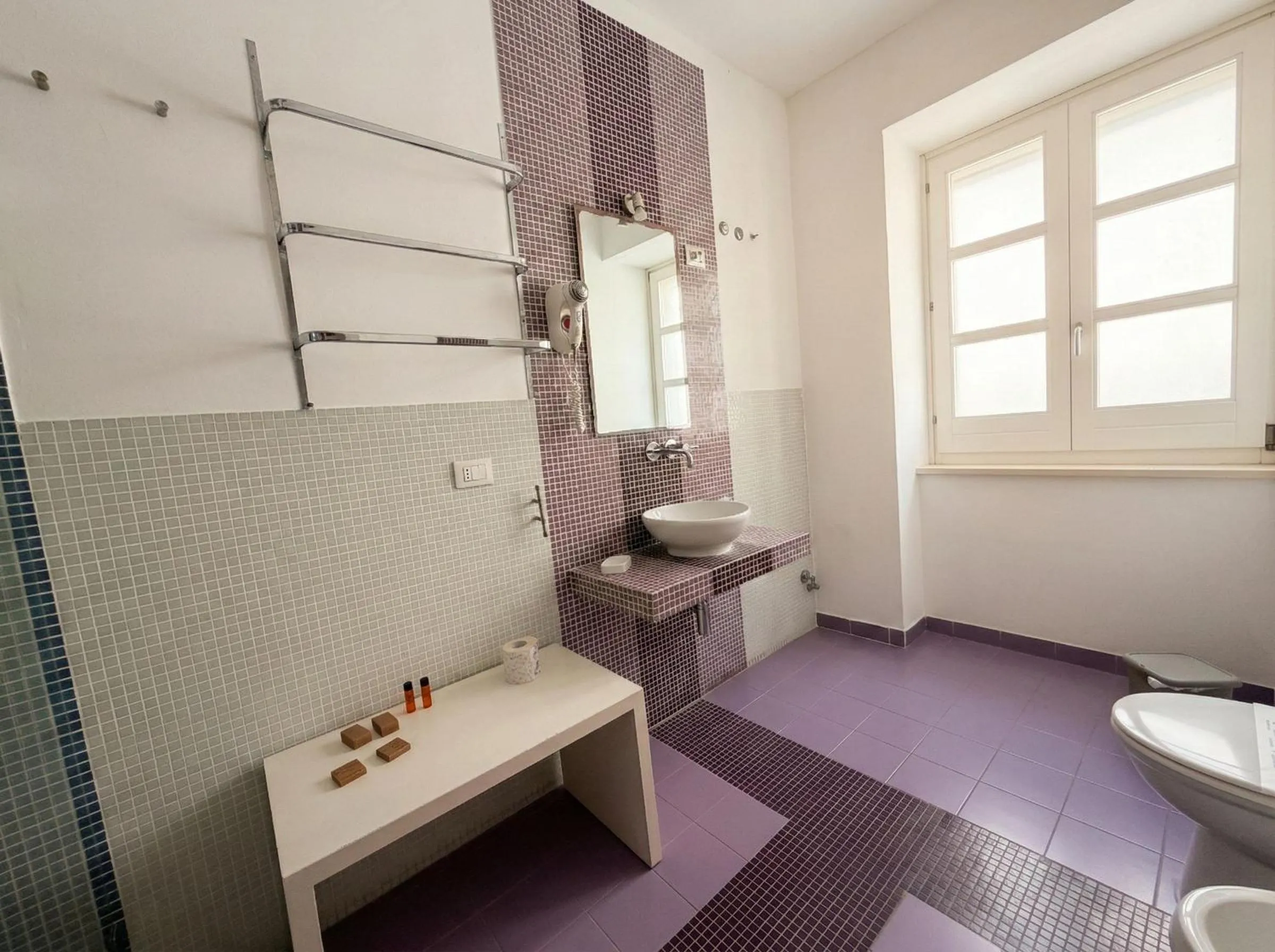 Toilet in Ortigia Mastrarua rooms