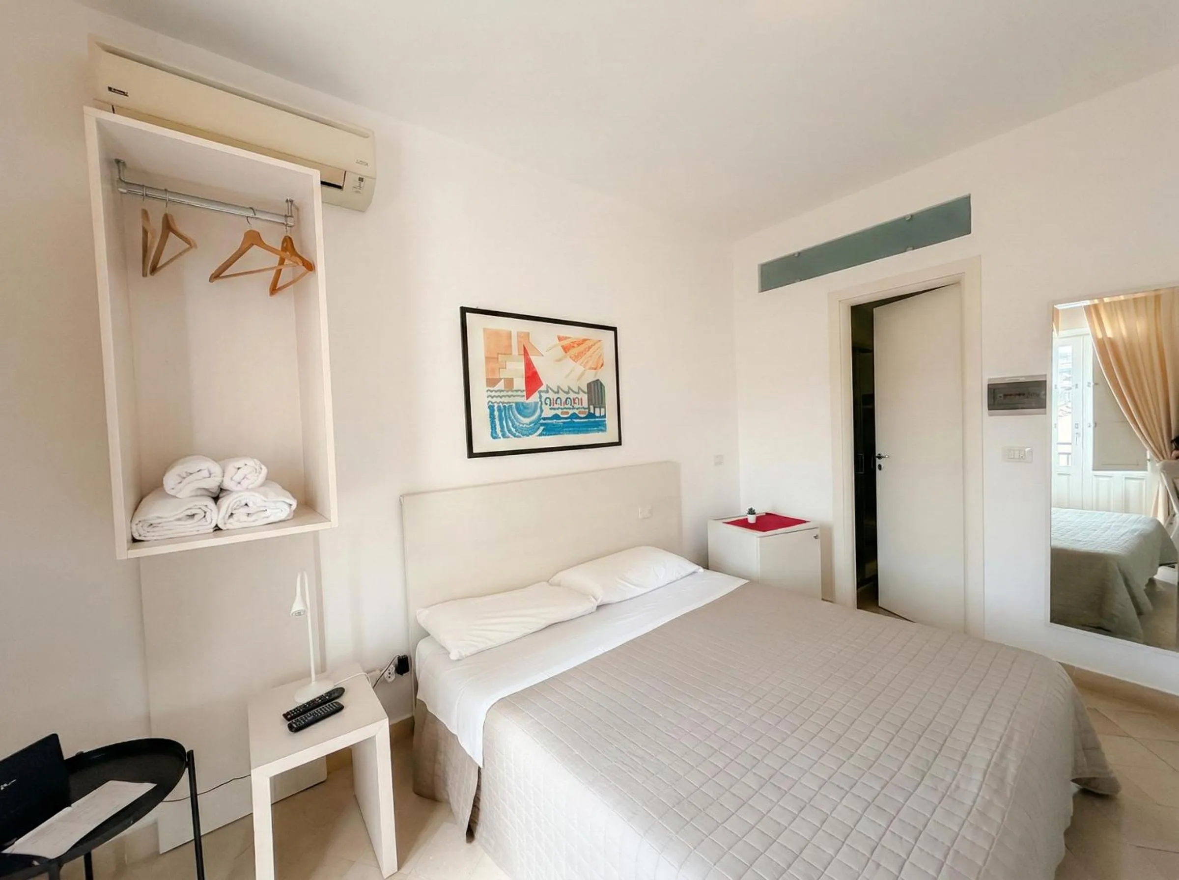 Bed in Ortigia Mastrarua rooms