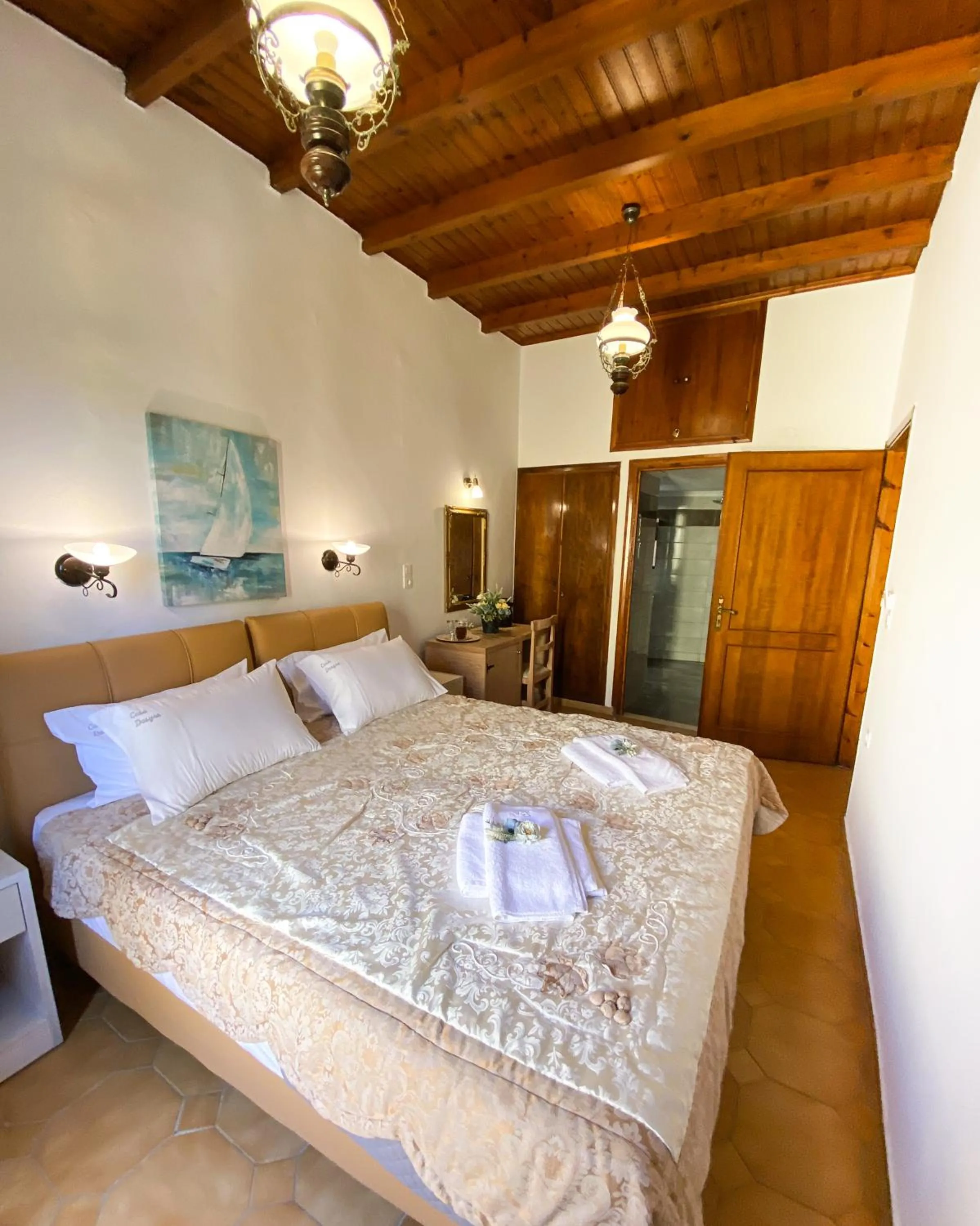 Bed in Casa Dasyra