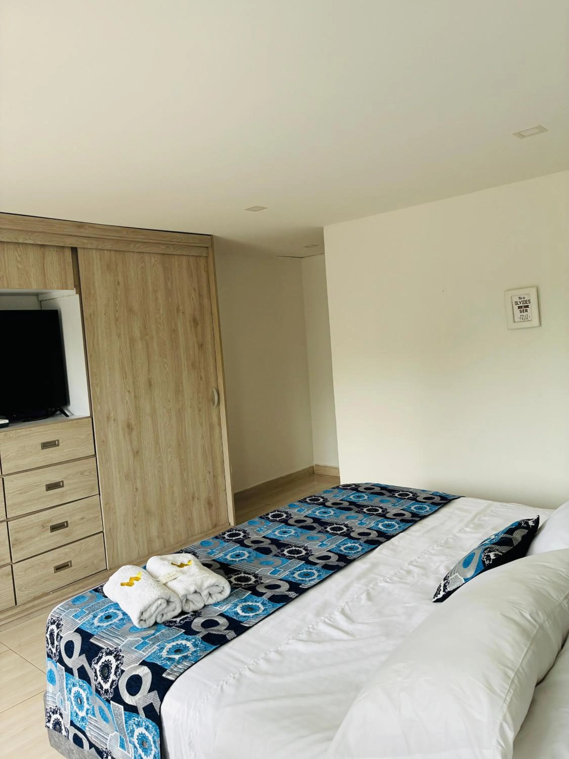 Bed in Mar de Indias House