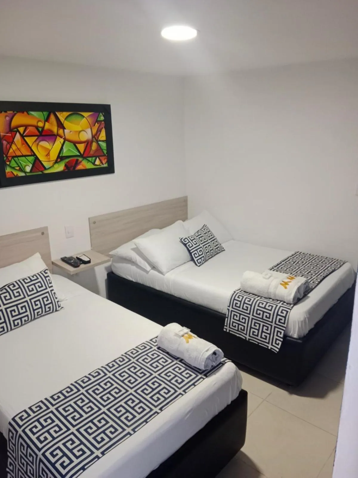 Bed in Mar de Indias House