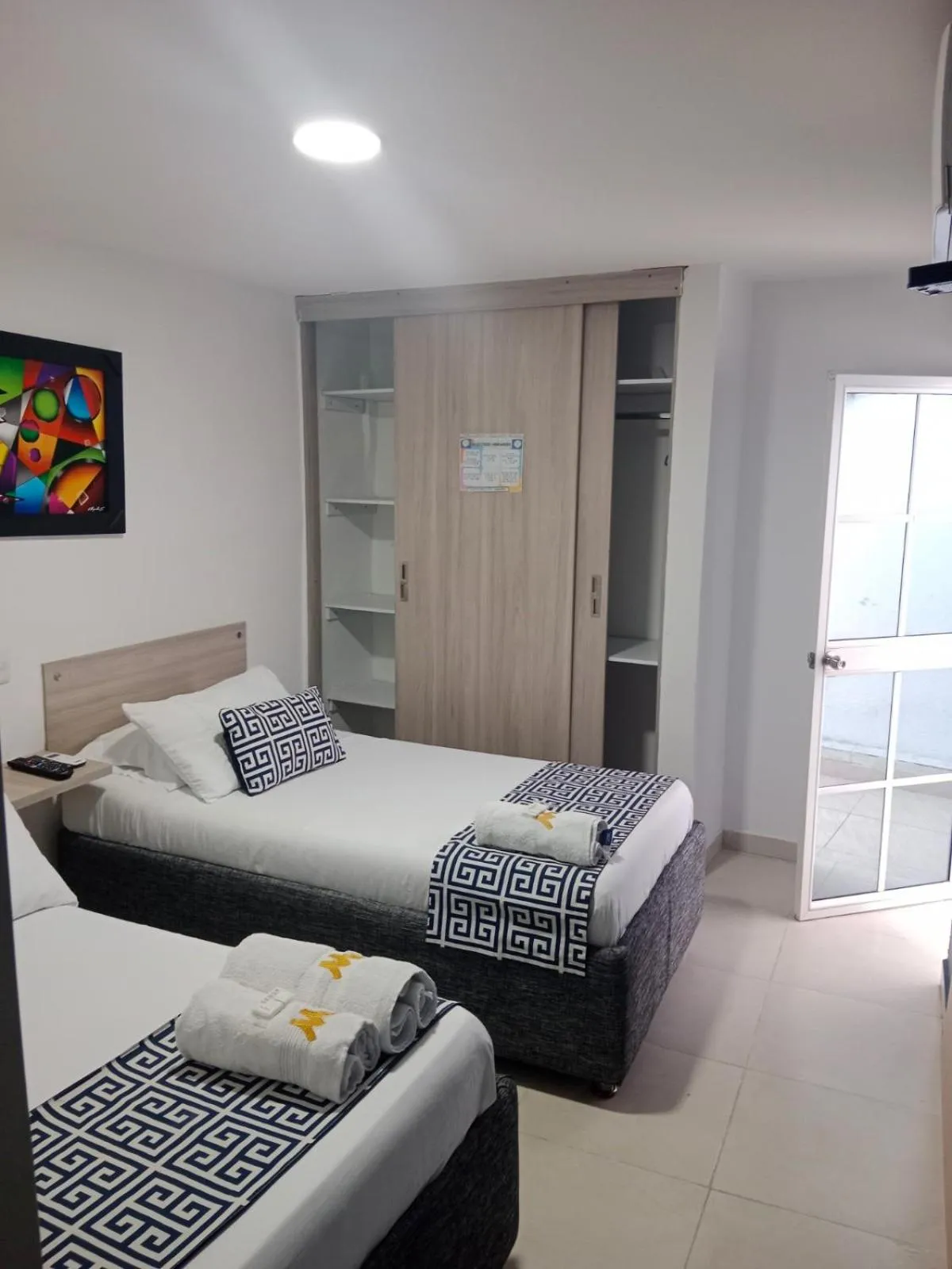 Bed in Mar de Indias House