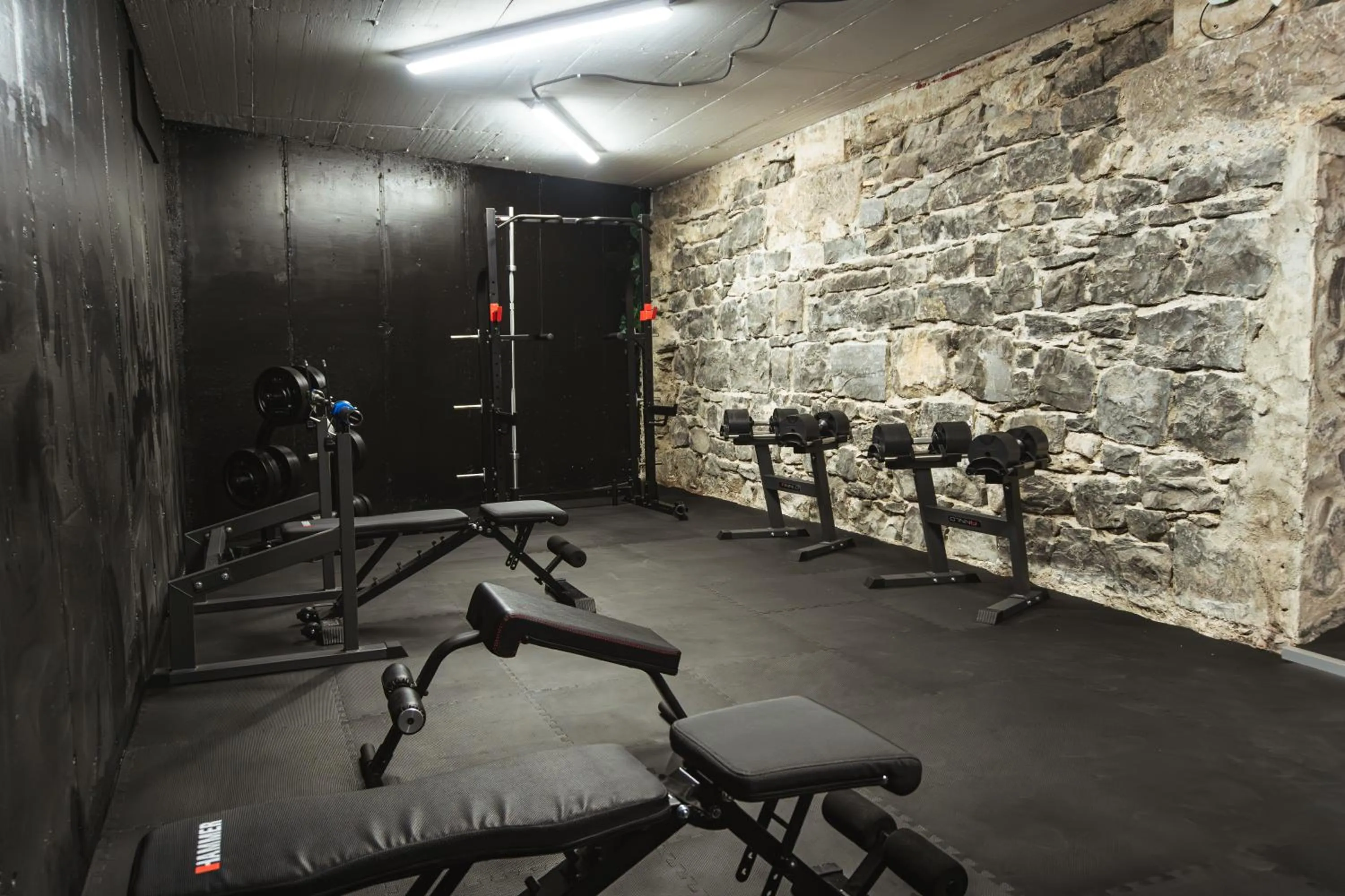 Fitness centre/facilities in Hotel Montbrillant